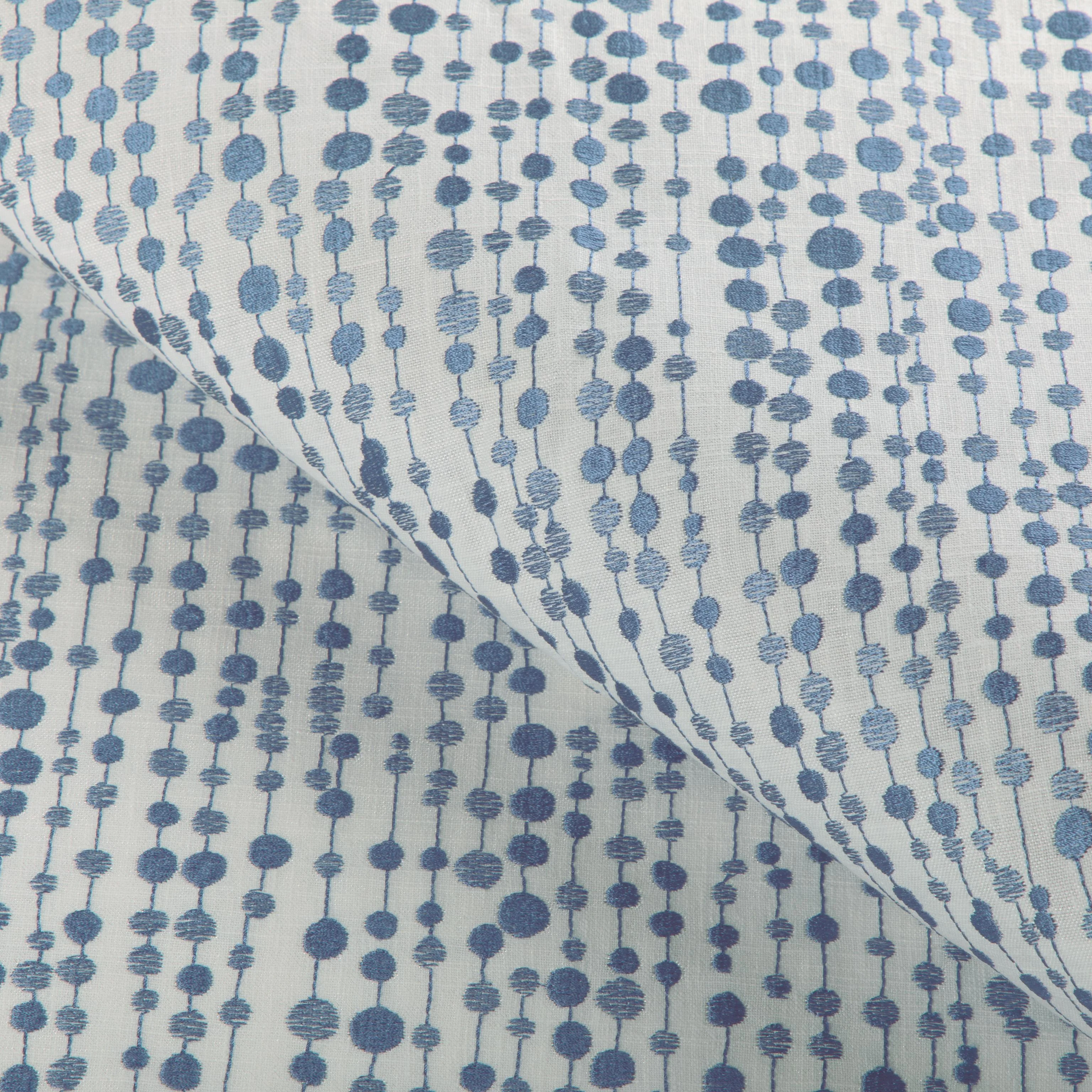 Kravet String Dot Ink Fabric - Image 4