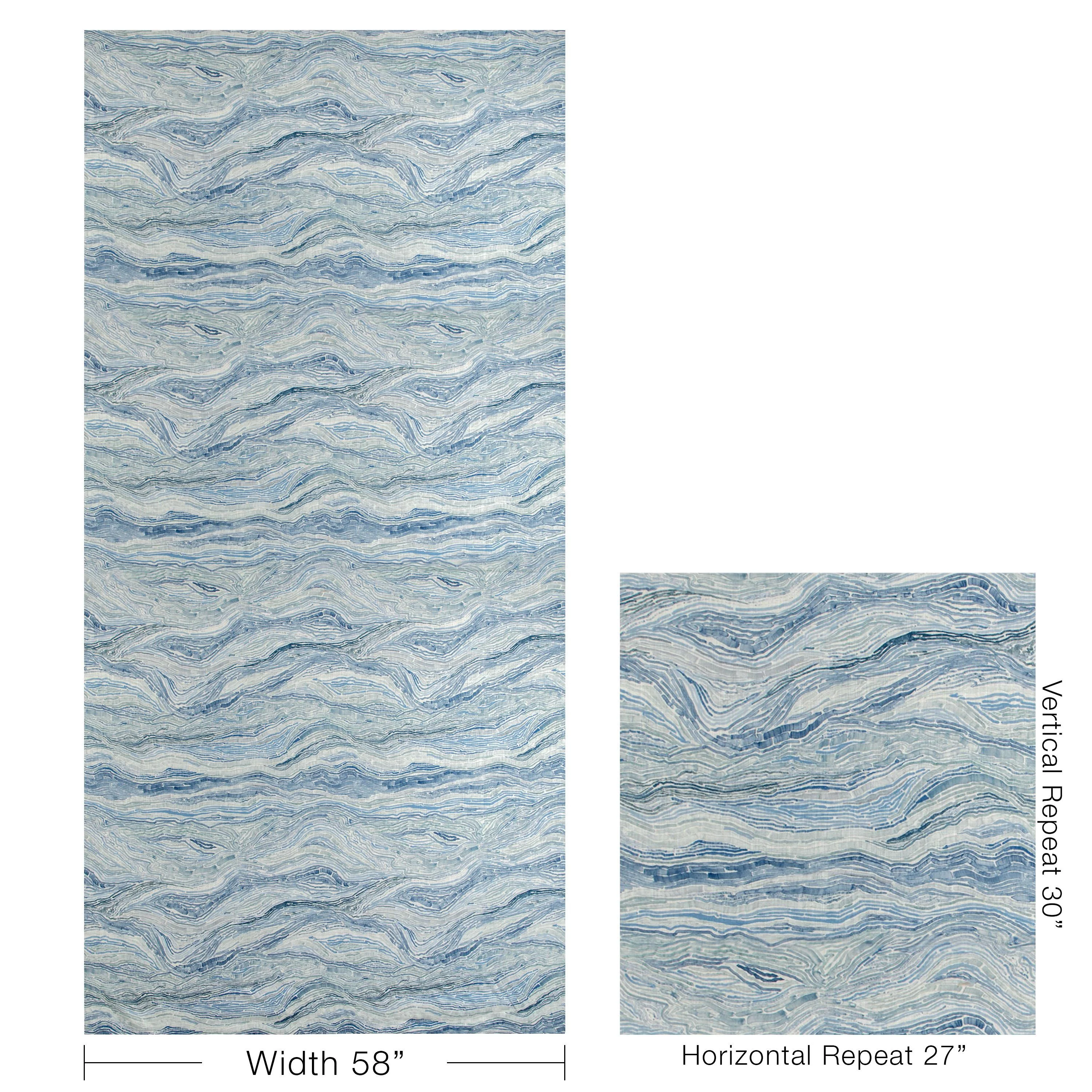 Kravet Swami Marine Fabric - Image 5