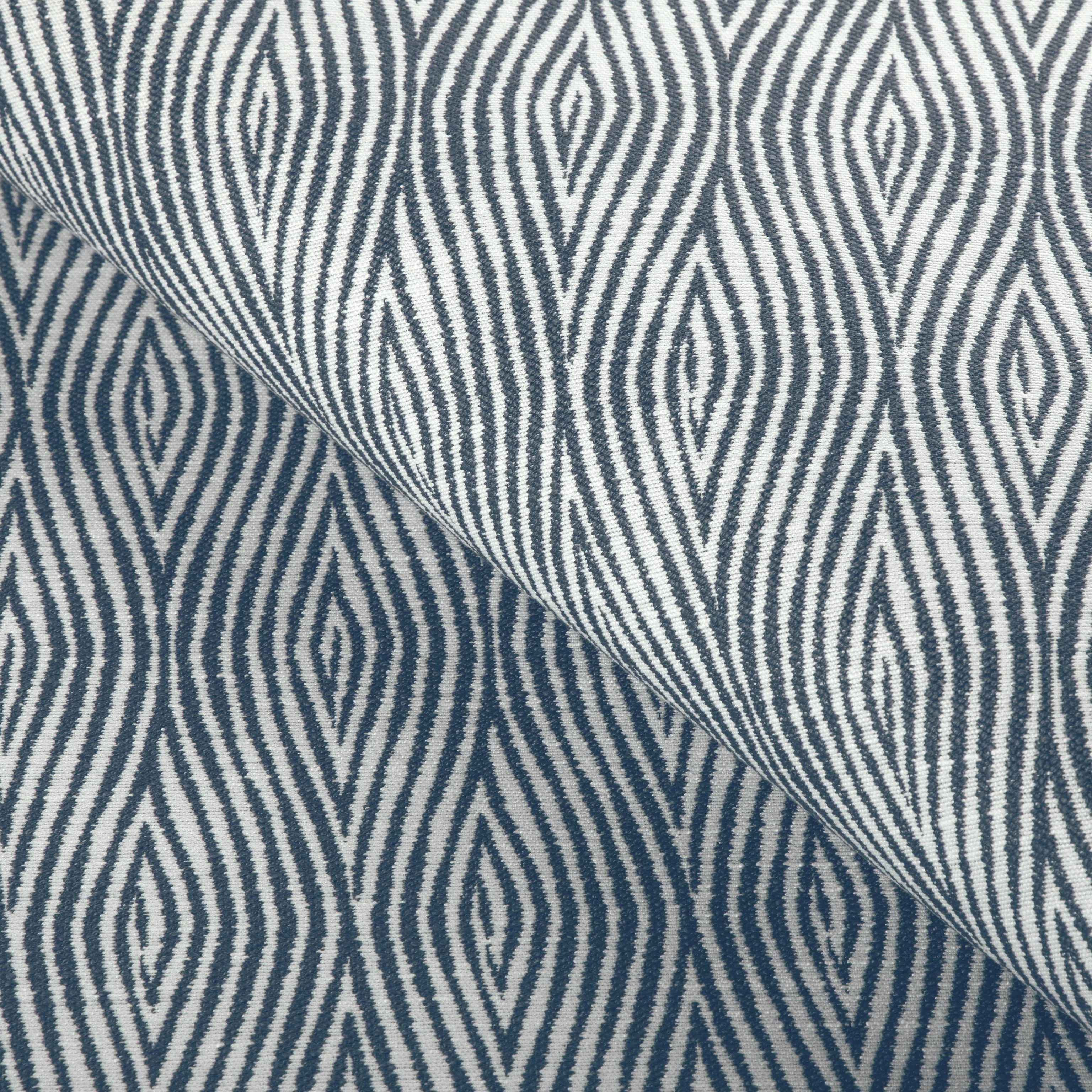 Kravet Vertical Motion Navy Upholstery Fabric - Image 4