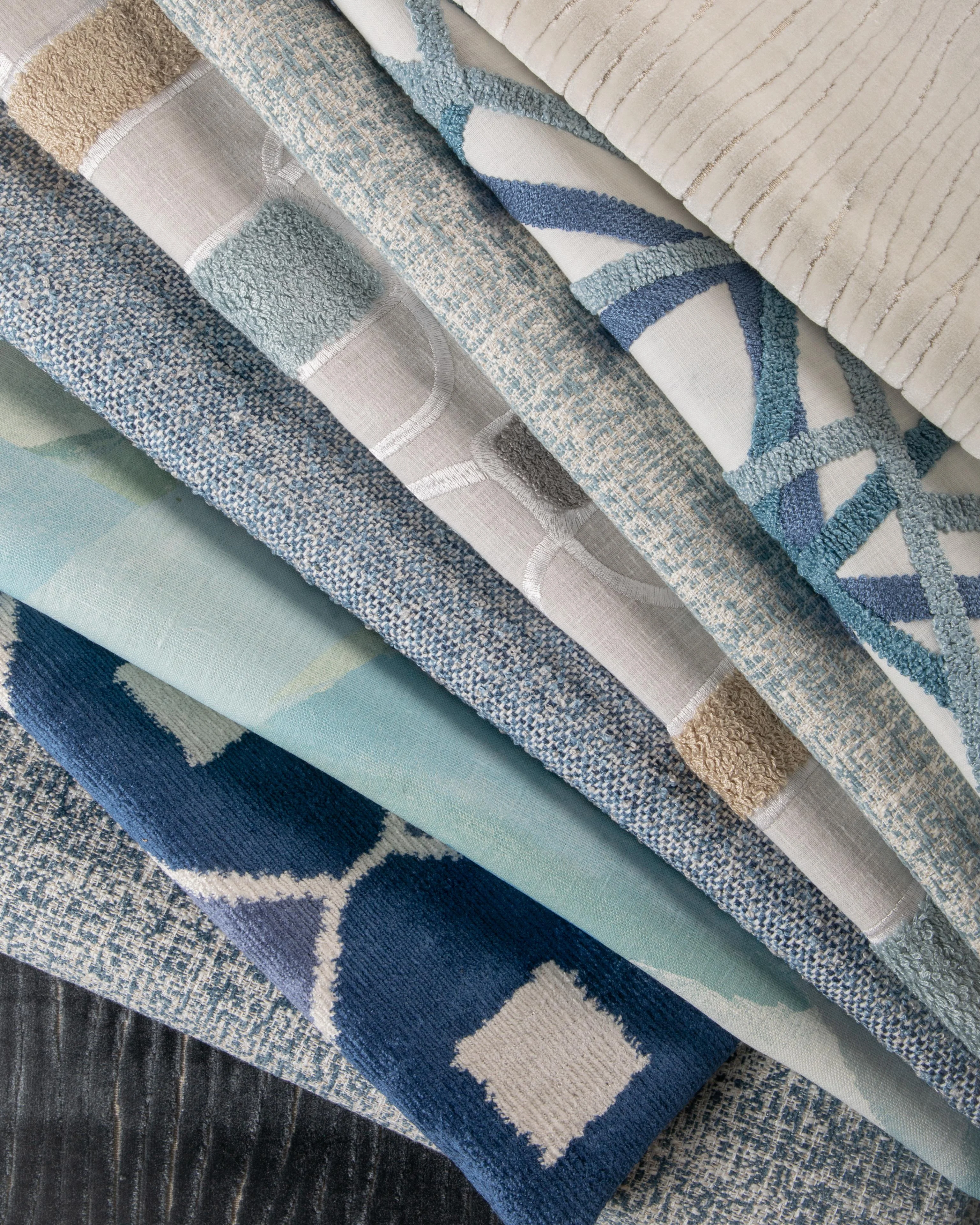 Kravet Wave Motion Ivory Upholstery Fabric - Image 6