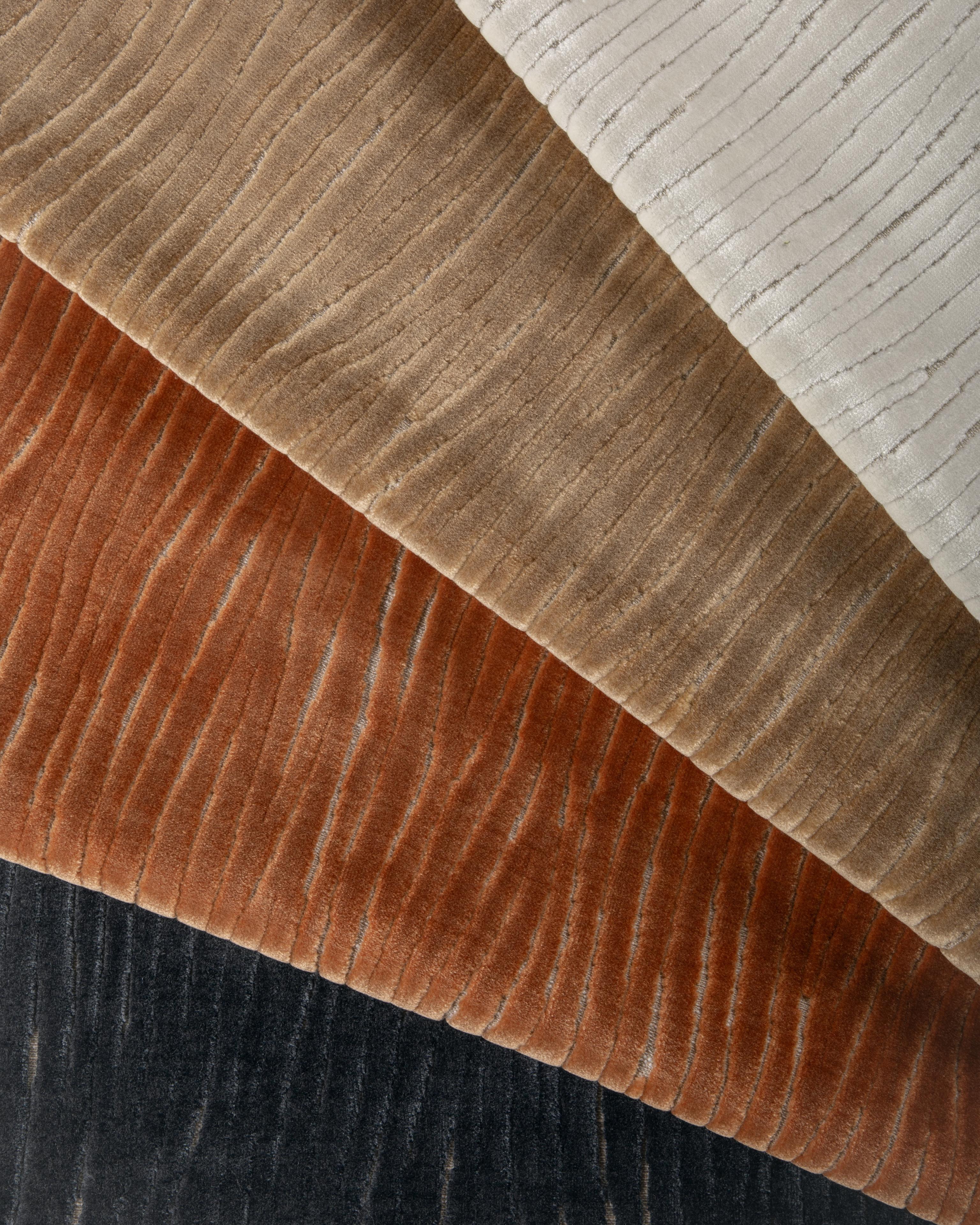 Kravet Wave Motion Terracotta Upholstery Fabric - Image 5