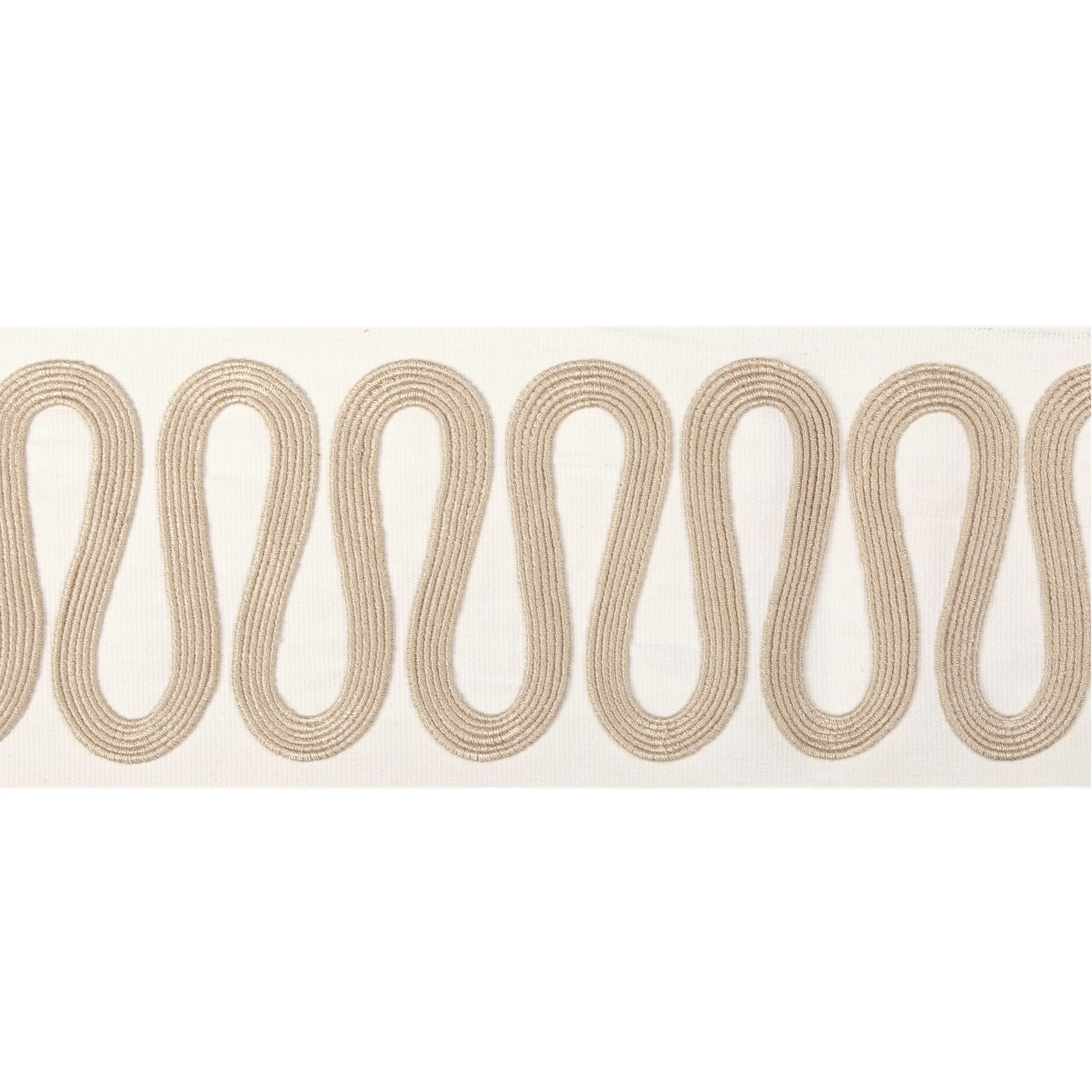 Kravet Wiggle Wide Tape Gold Trim