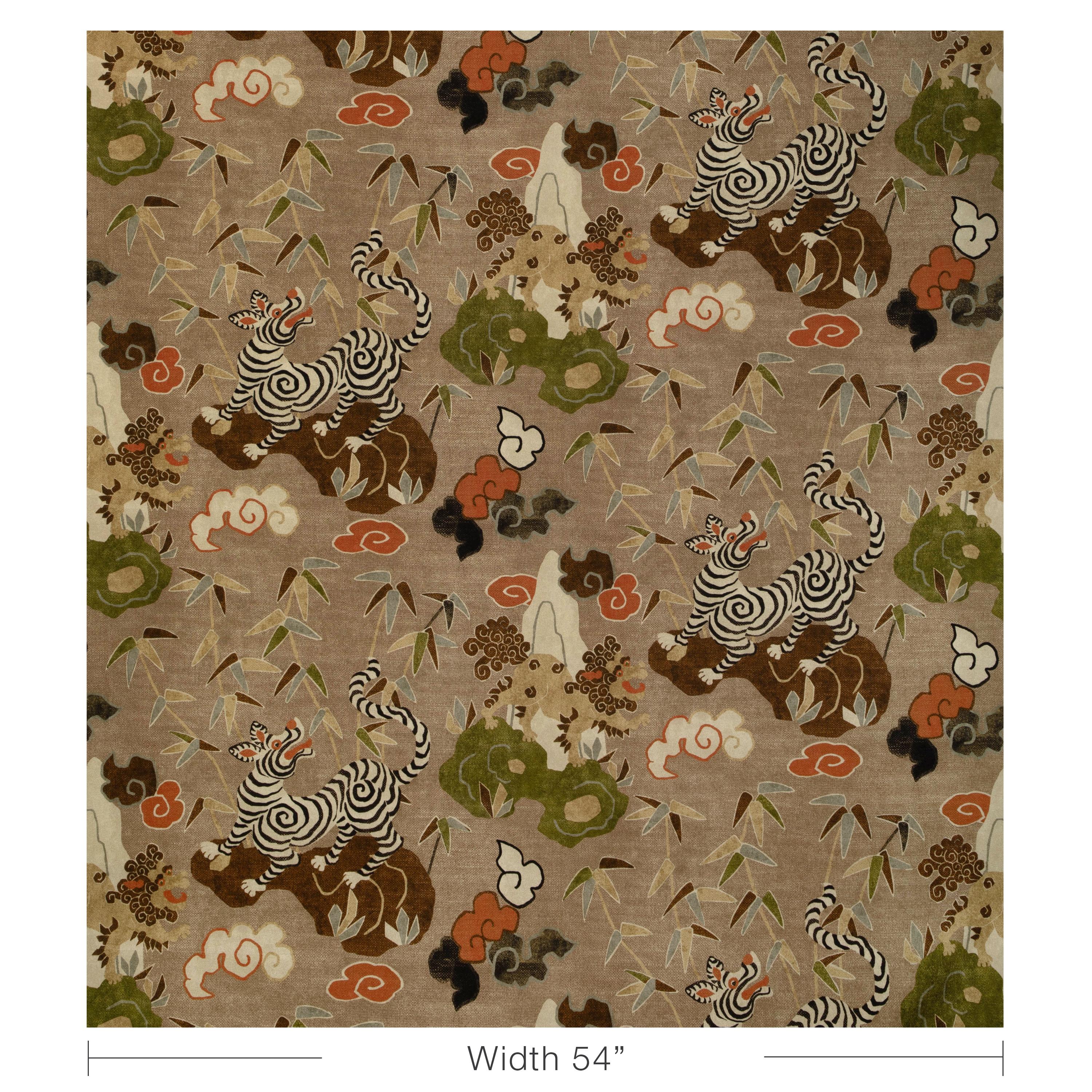 Kravet Wildlife Fire Fabric - Image 5