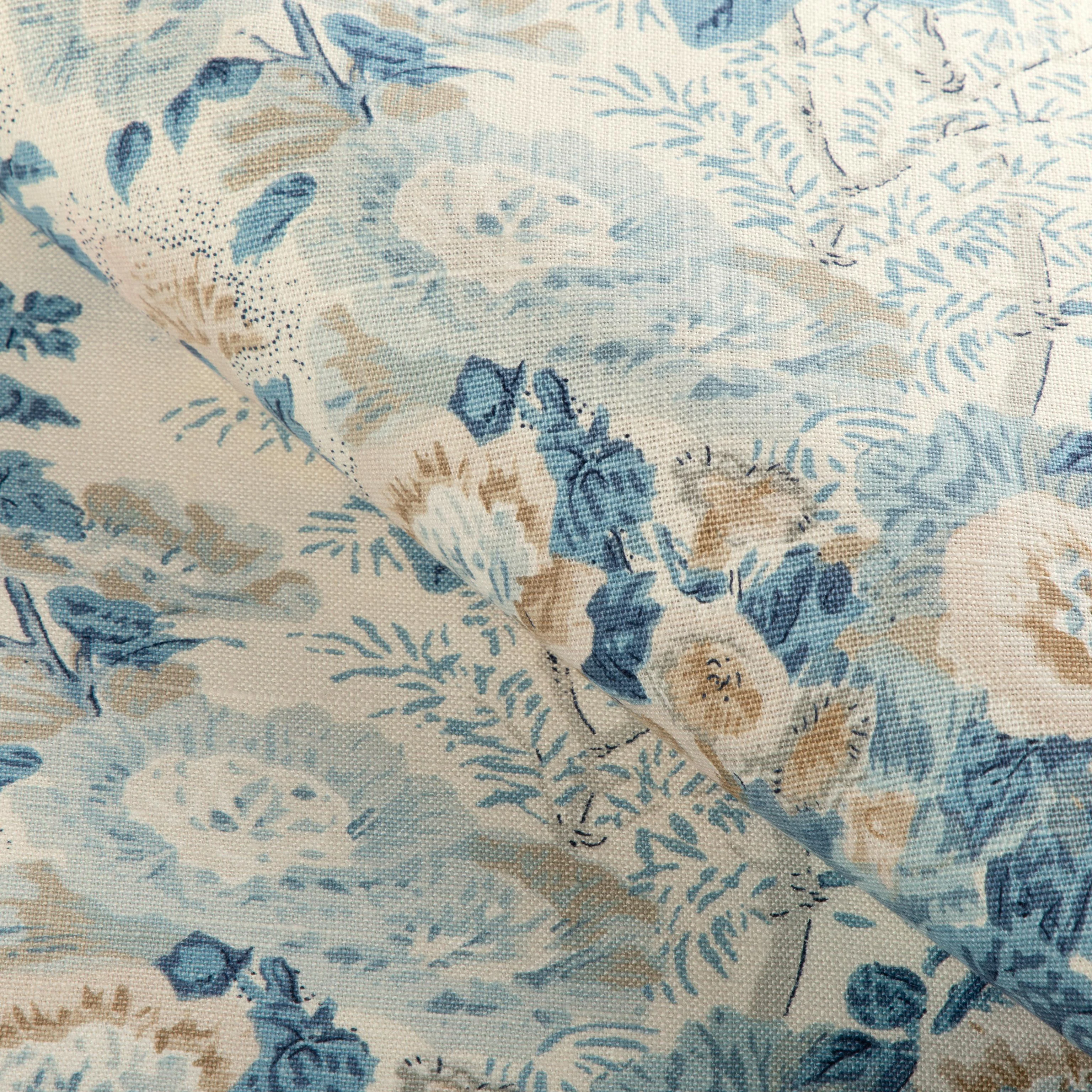 Lee Jofa Althea Linen Delft Fabric - Image 4
