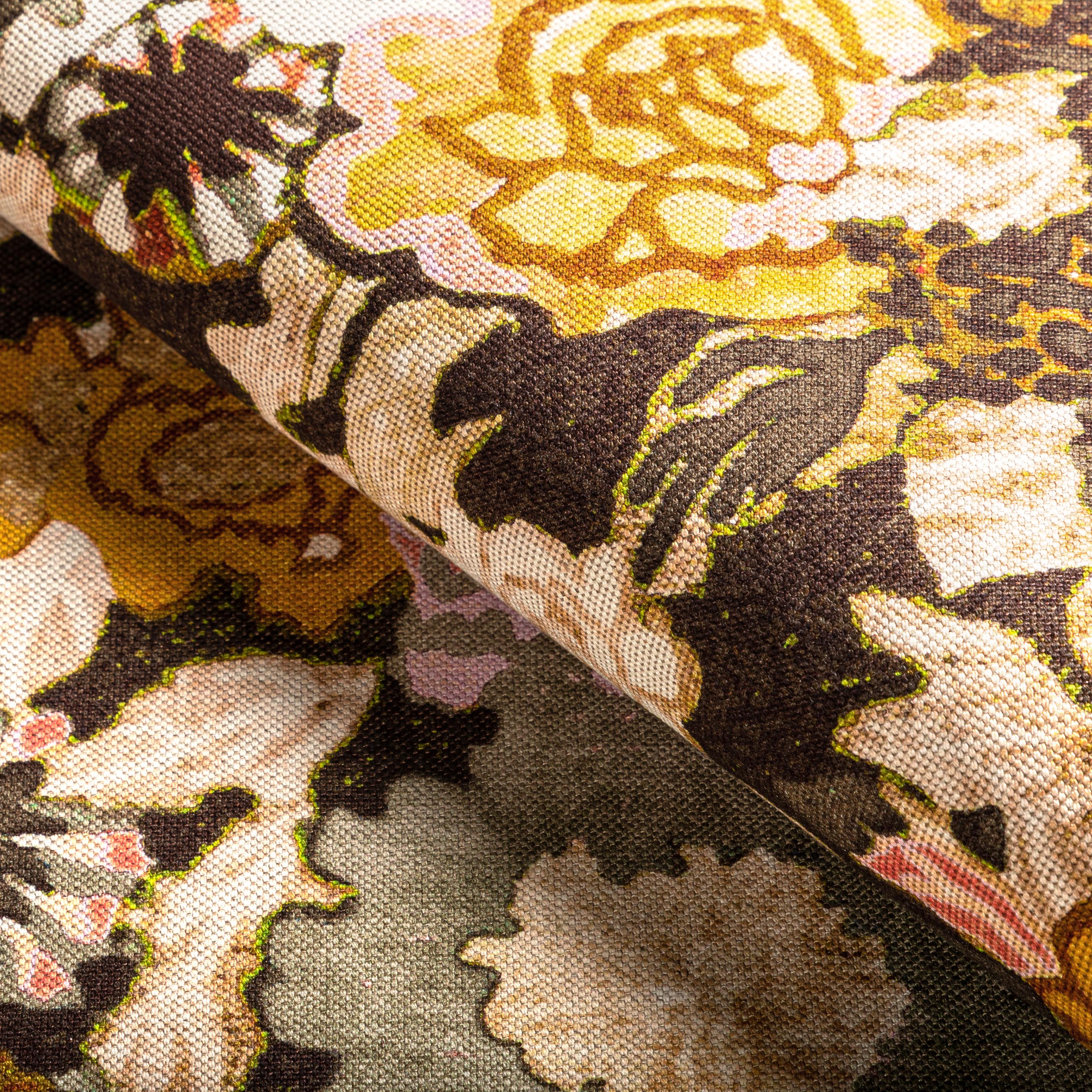 Lee Jofa Arioso Print Petal/Coin Fabric - Image 4