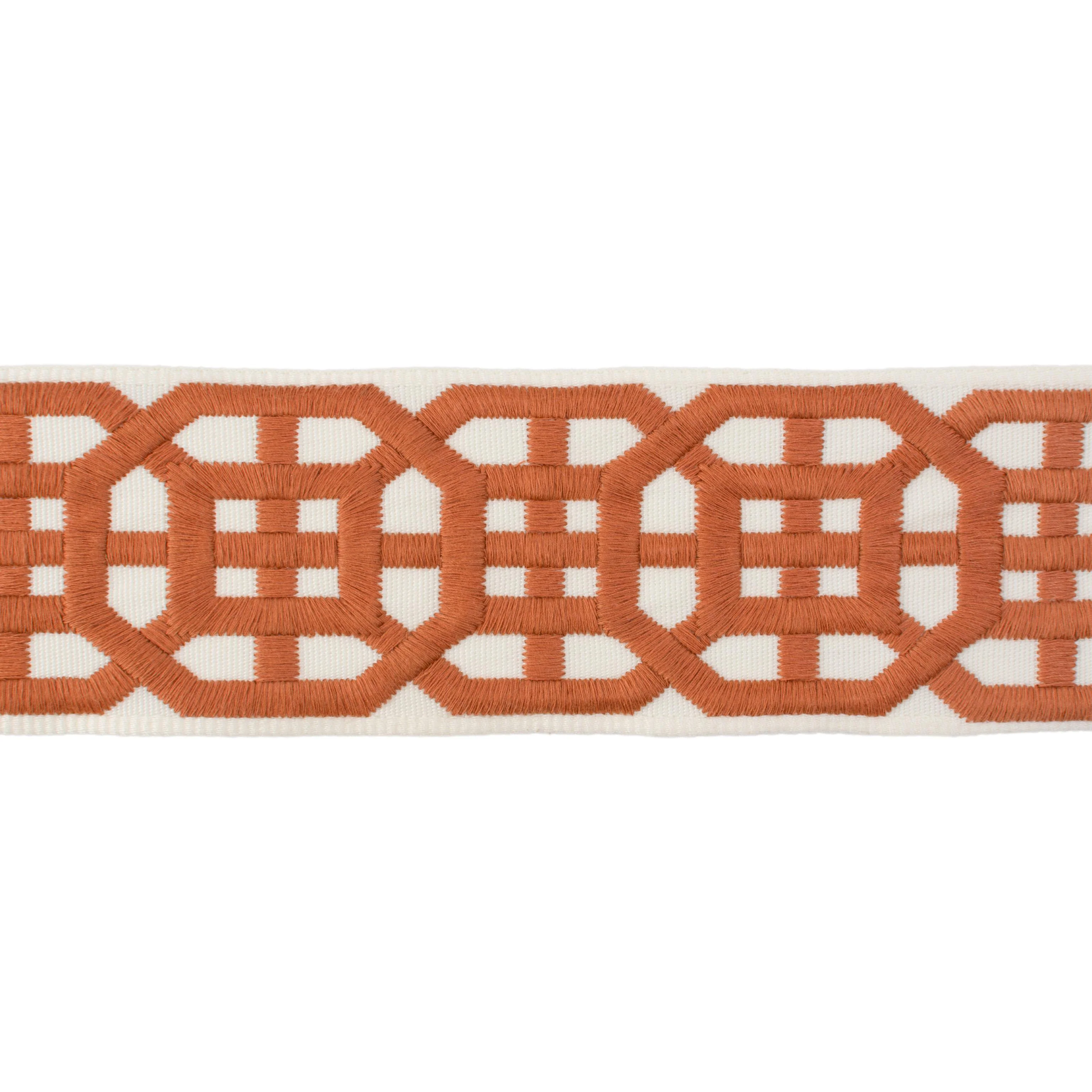 Lee Jofa Avignon Tape Orange Trim - Image 2