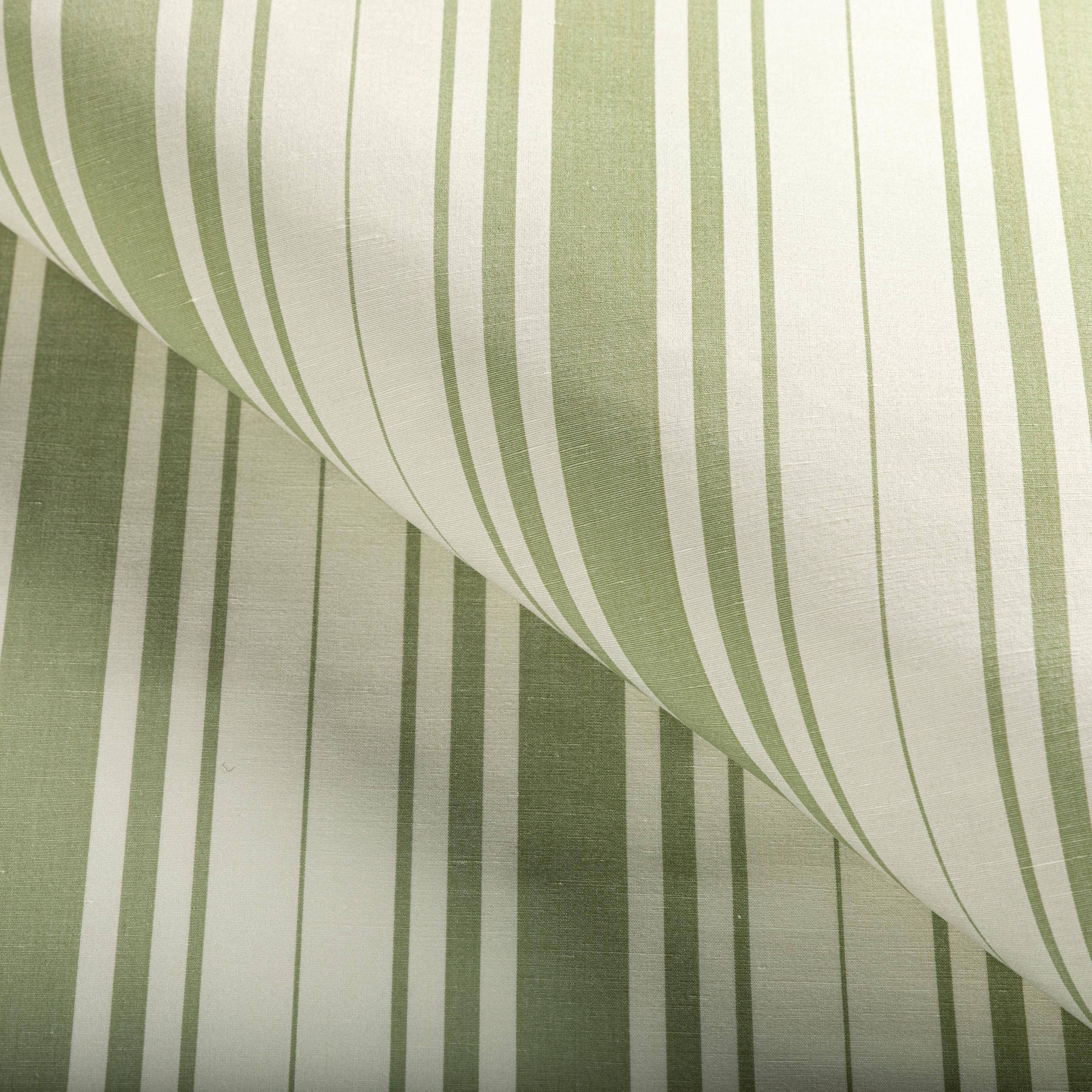 Lee Jofa Baldwin Stripe Celery Fabric - Image 4
