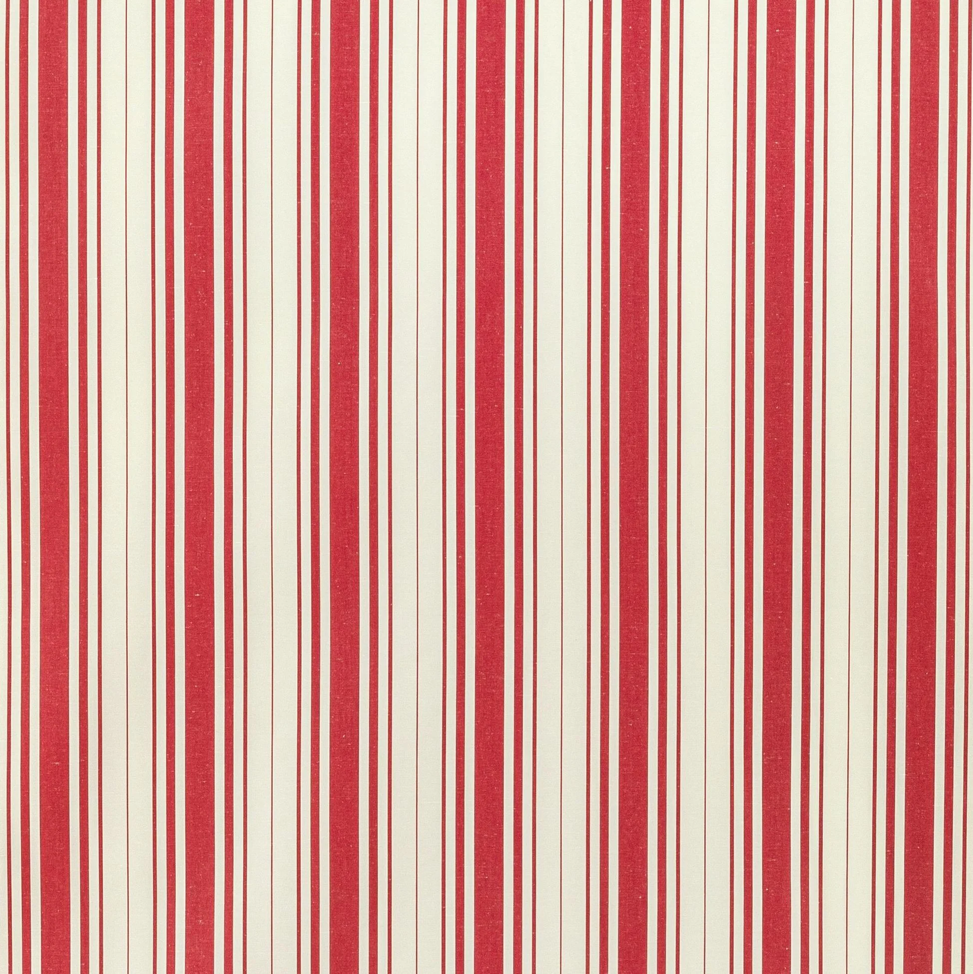 Lee Jofa Baldwin Stripe Poppy Fabric - Image 2