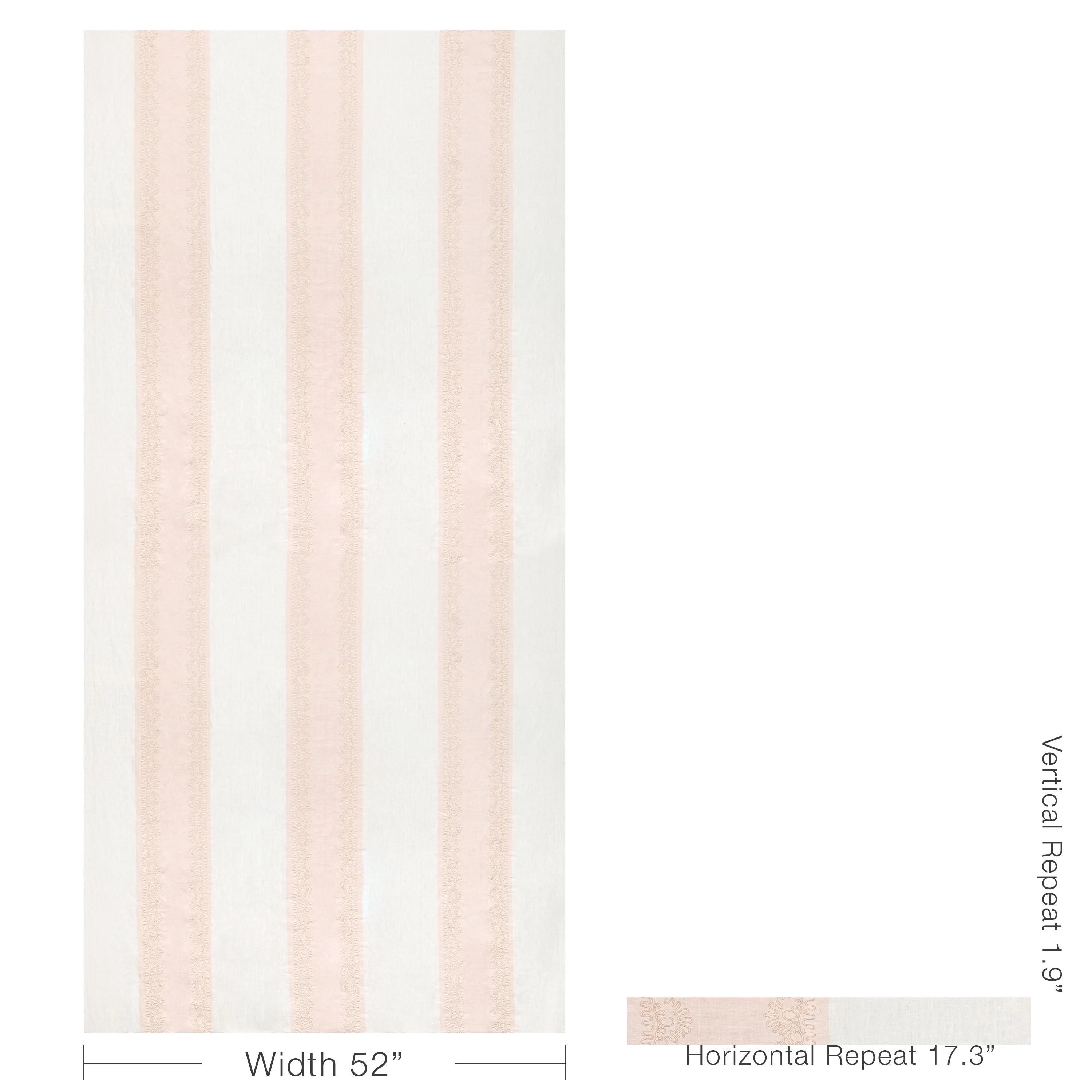 Lee Jofa Banner Sheer Petal Drapery Fabric - Image 5