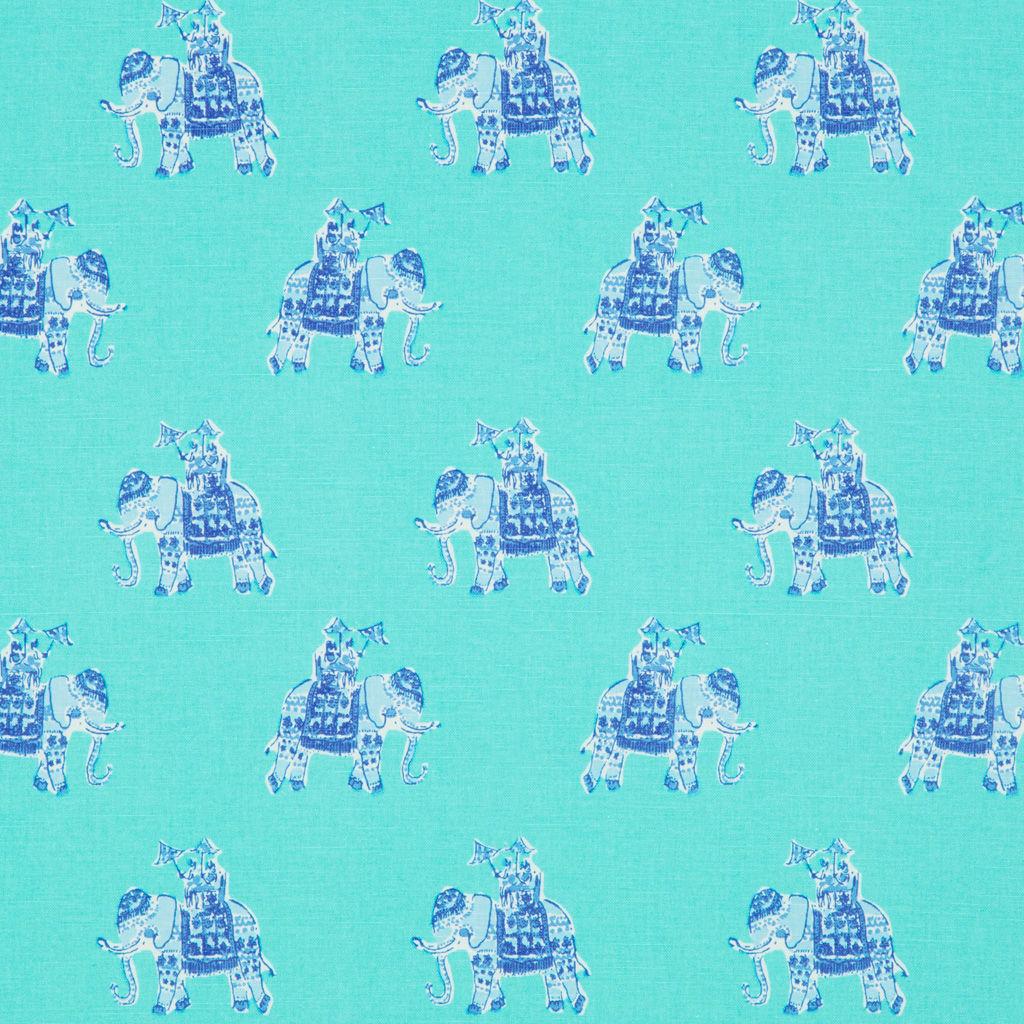 Lee Jofa Bazaar Shorely Blue Fabric - Image 2