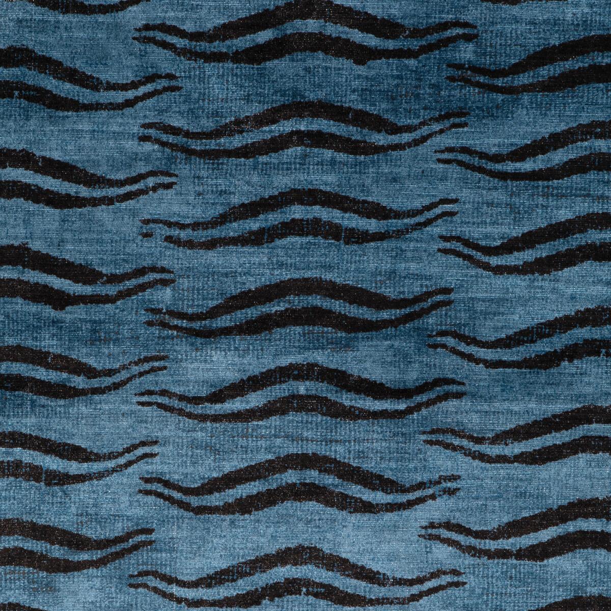 Lee Jofa Beckett Velvet Azure Upholstery Fabric - Image 7