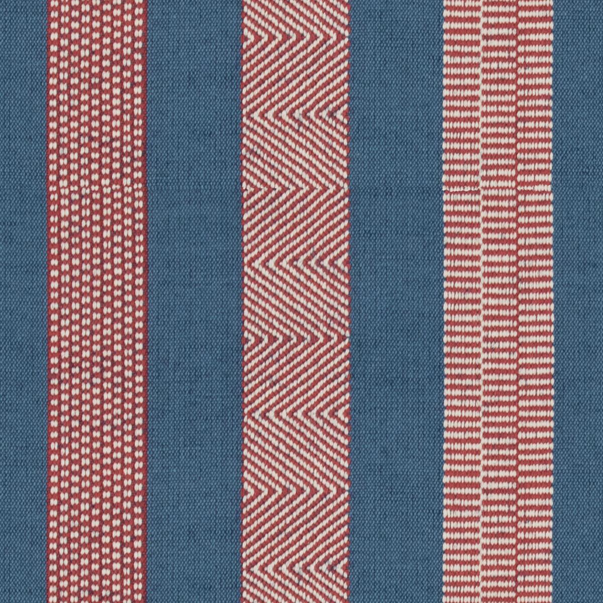 Lee Jofa Berber Denim/Ruby Upholstery Fabric - Image 3