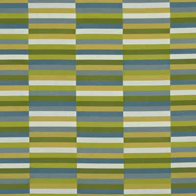 Lee Jofa Blocchi Silk Meadow/Sky Upholstery Fabric - Image 2