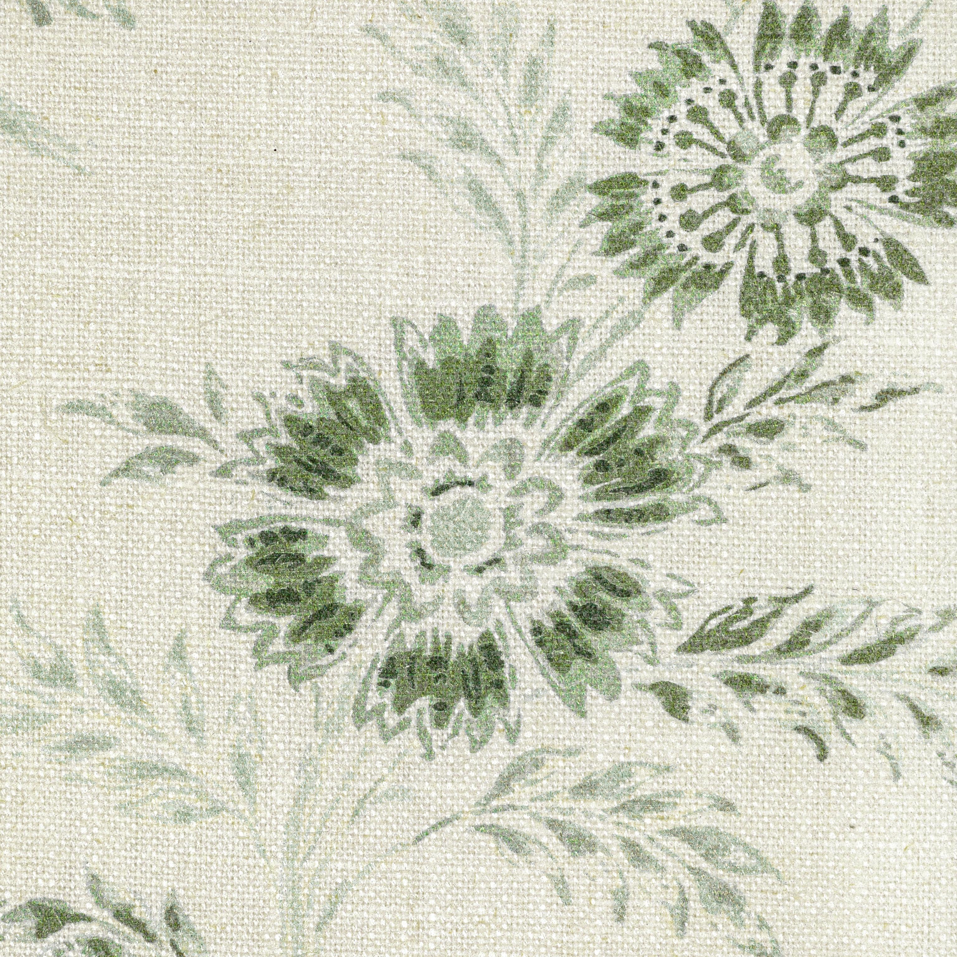 Lee Jofa Boutique Floral Celery Fabric - Image 3