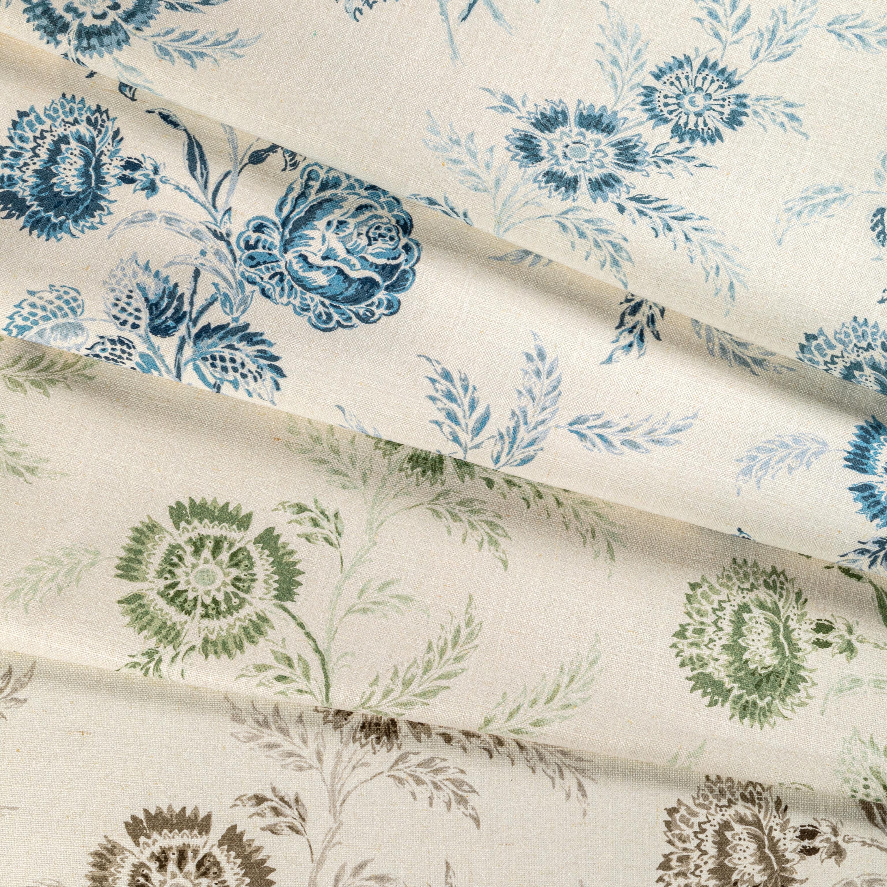 Lee Jofa Boutique Floral Celery Fabric - Image 5