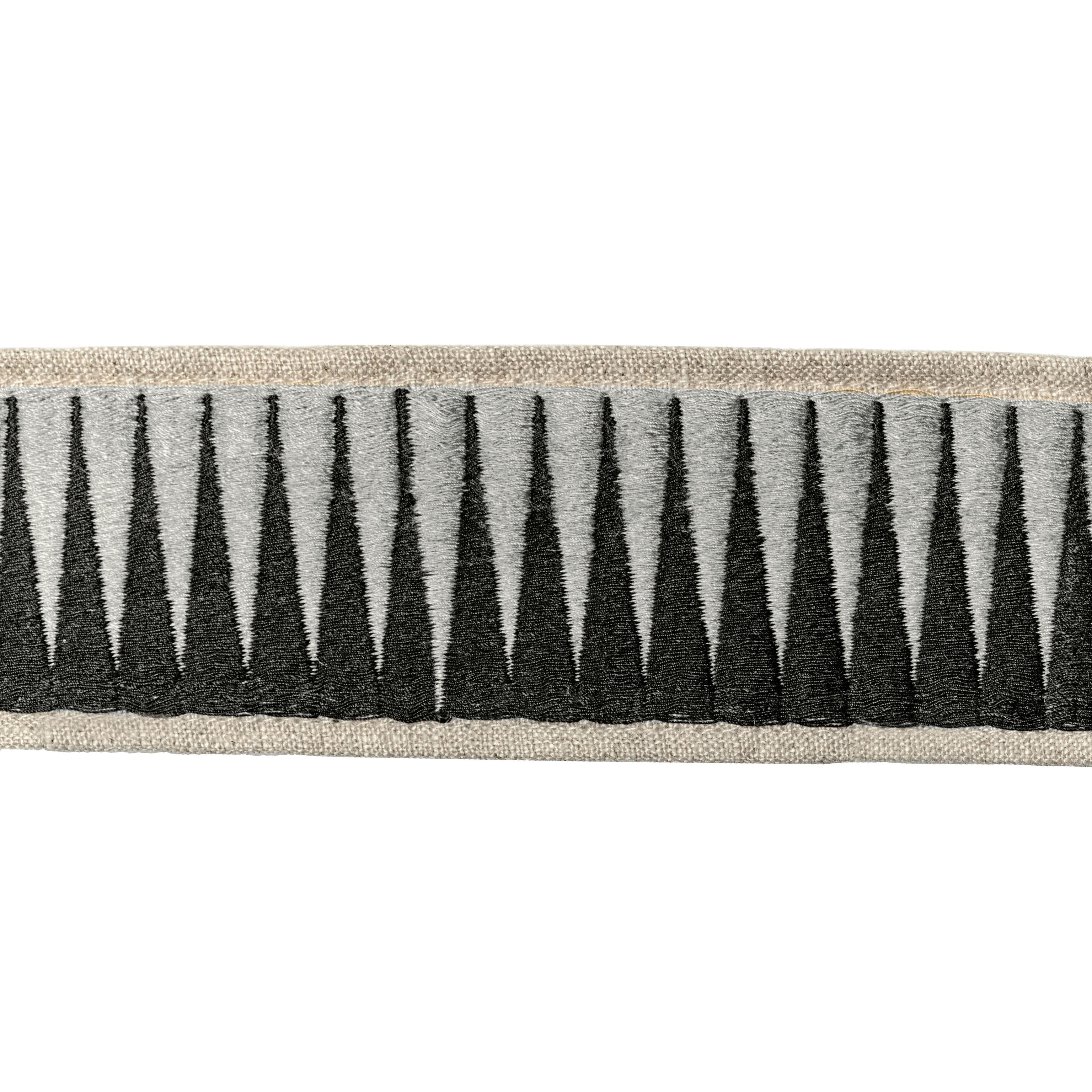 Lee Jofa Bravado Tape Ebony Graphite Trim - Image 2