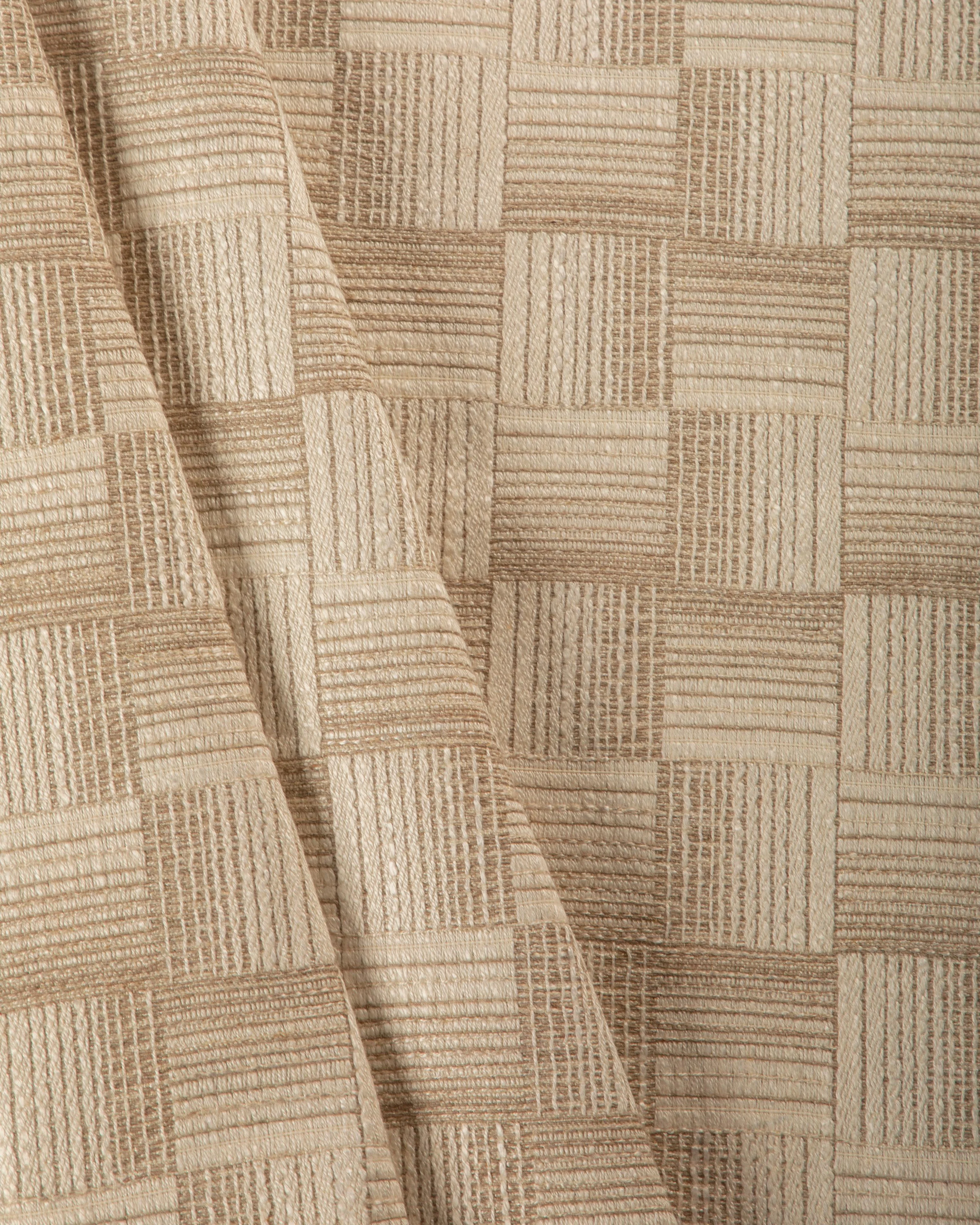 Lee Jofa Cadence Weave Cream Upholstery Fabric - Image 4