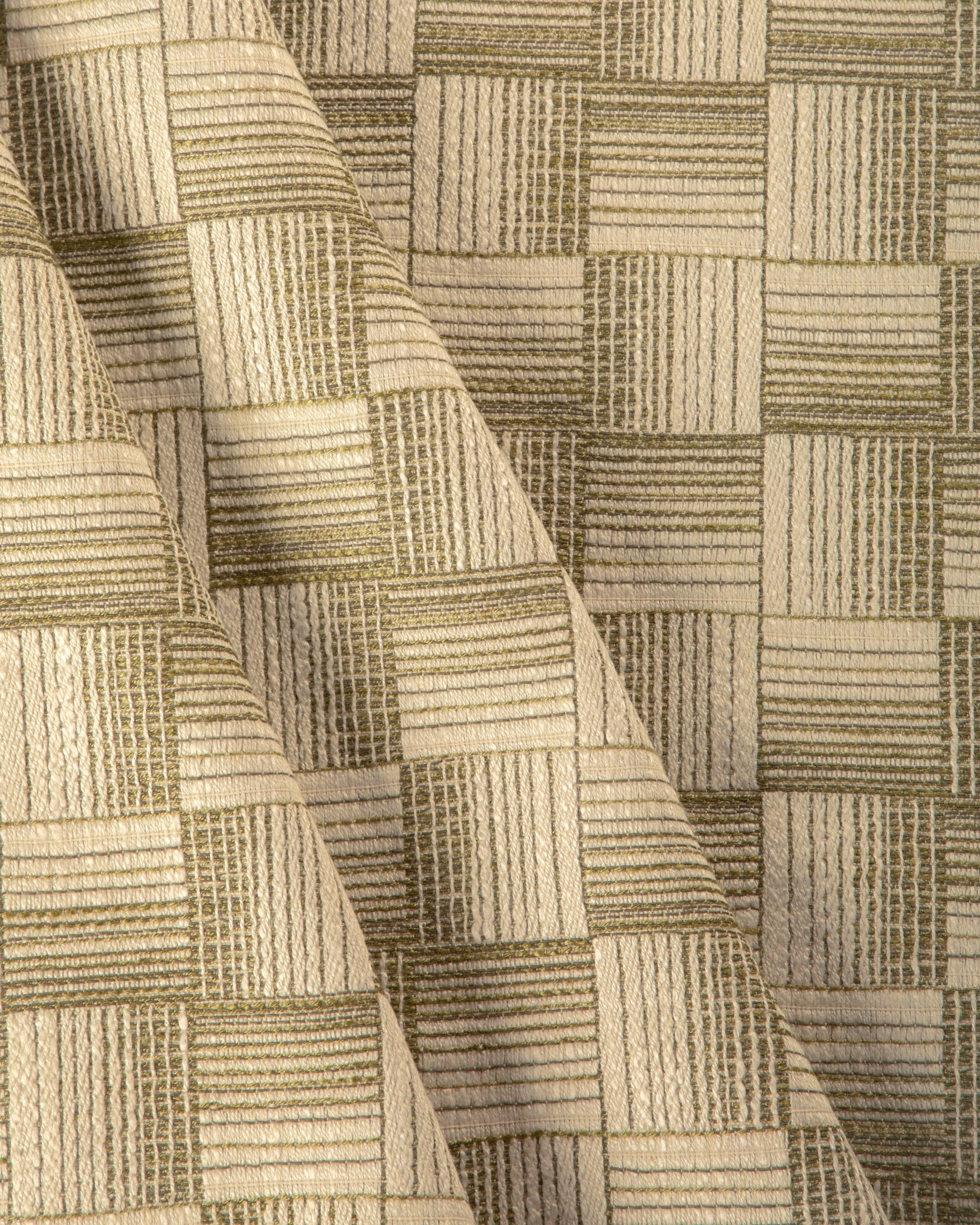 Lee Jofa Cadence Weave Moss Upholstery Fabric - Image 4