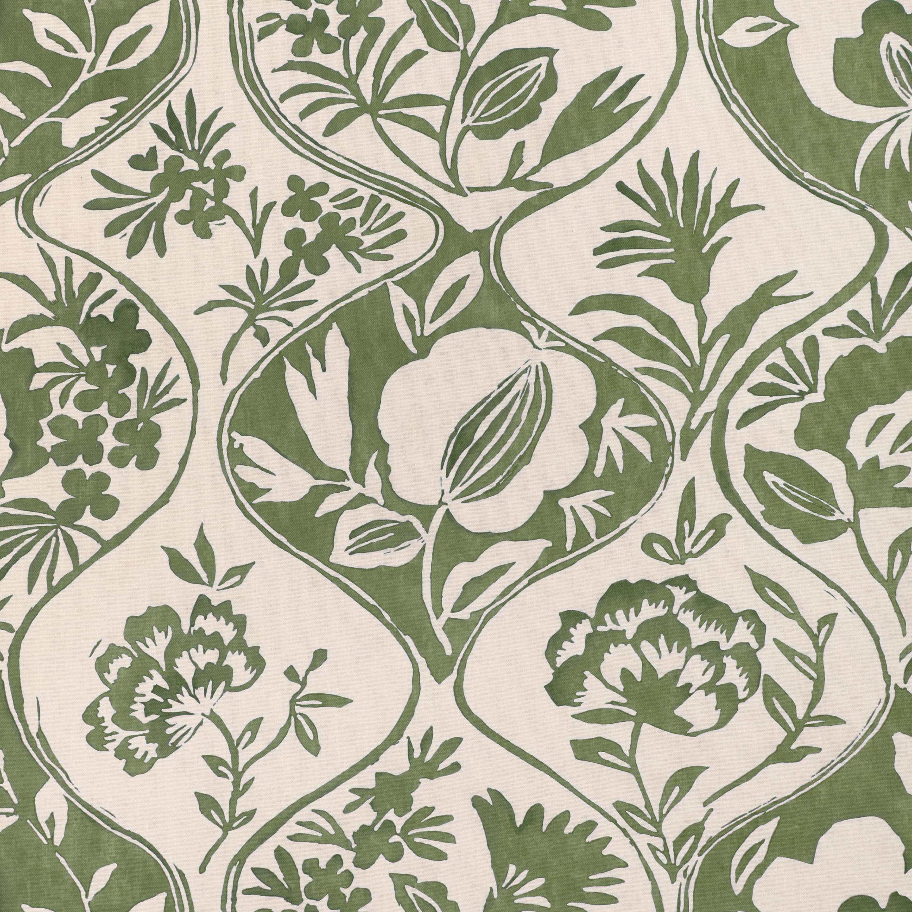Lee Jofa Calathea Print Leaf Fabric - Image 2