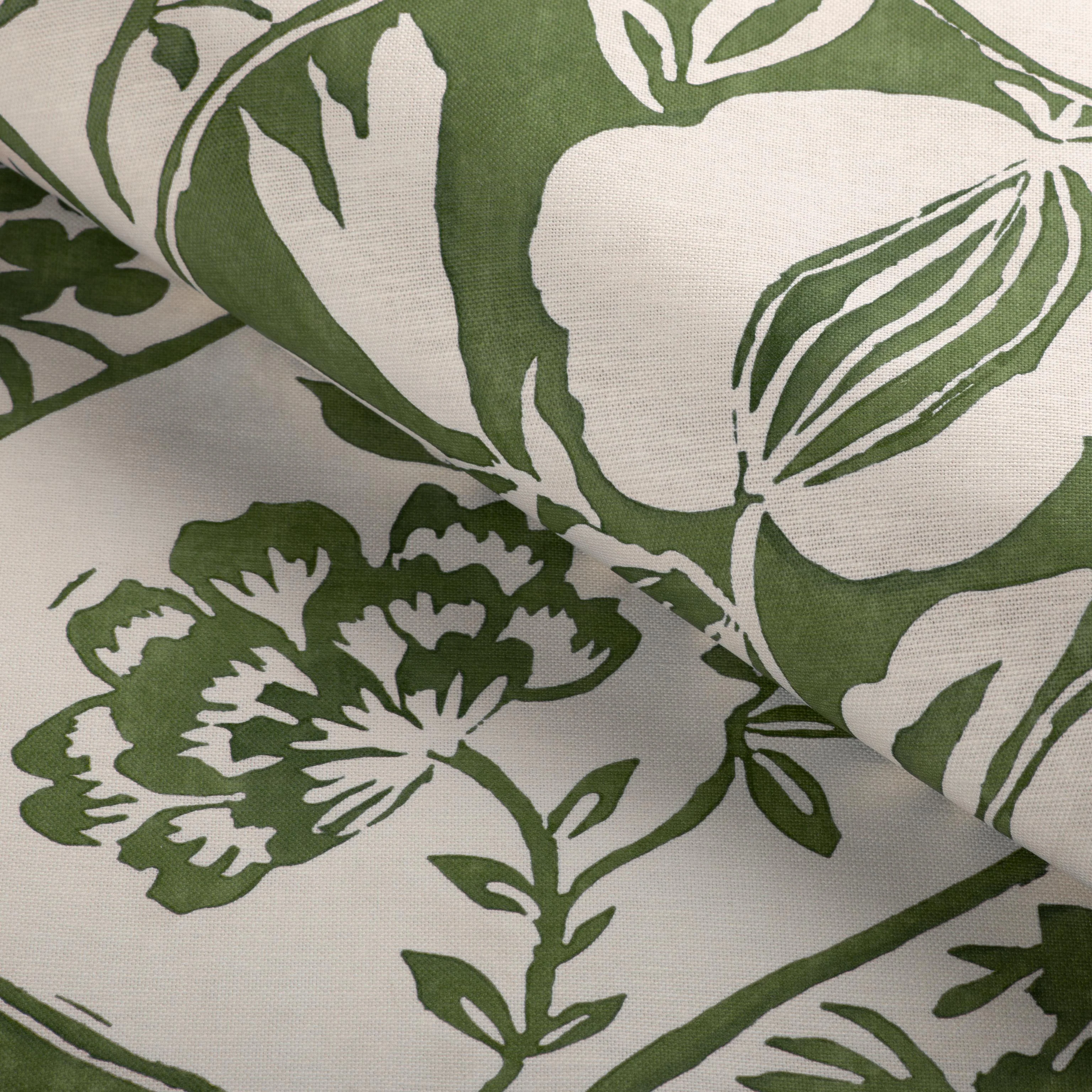 Lee Jofa Calathea Print Leaf Fabric - Image 4