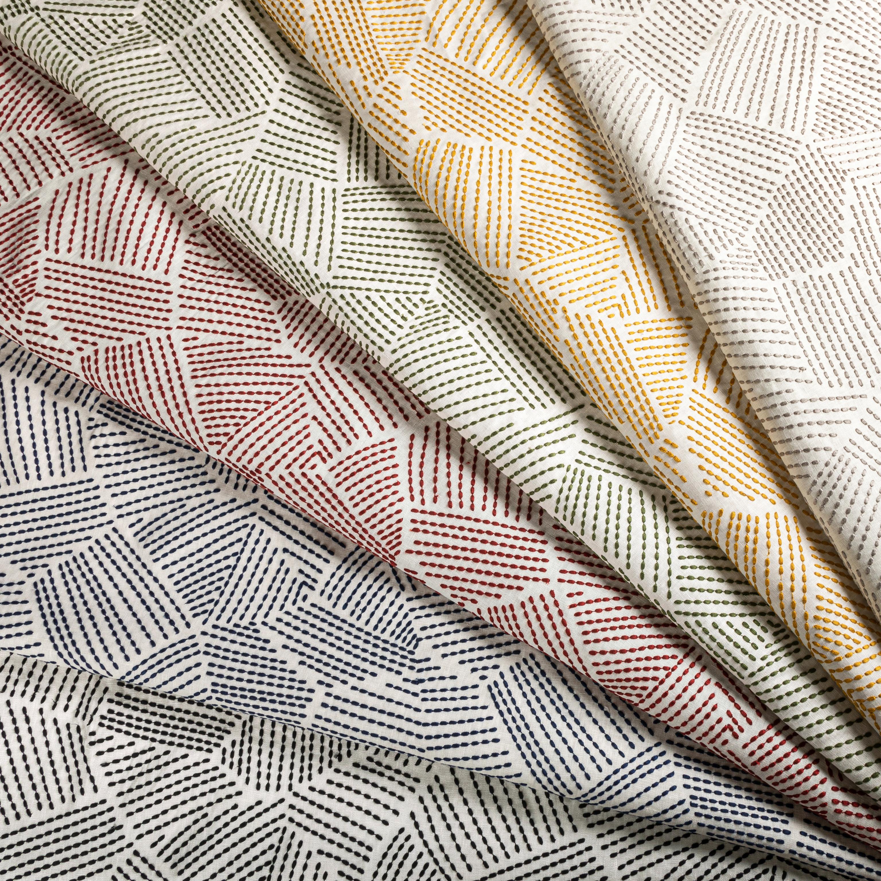 Lee Jofa Chord Embroidery Spice Drapery Fabric - Image 6