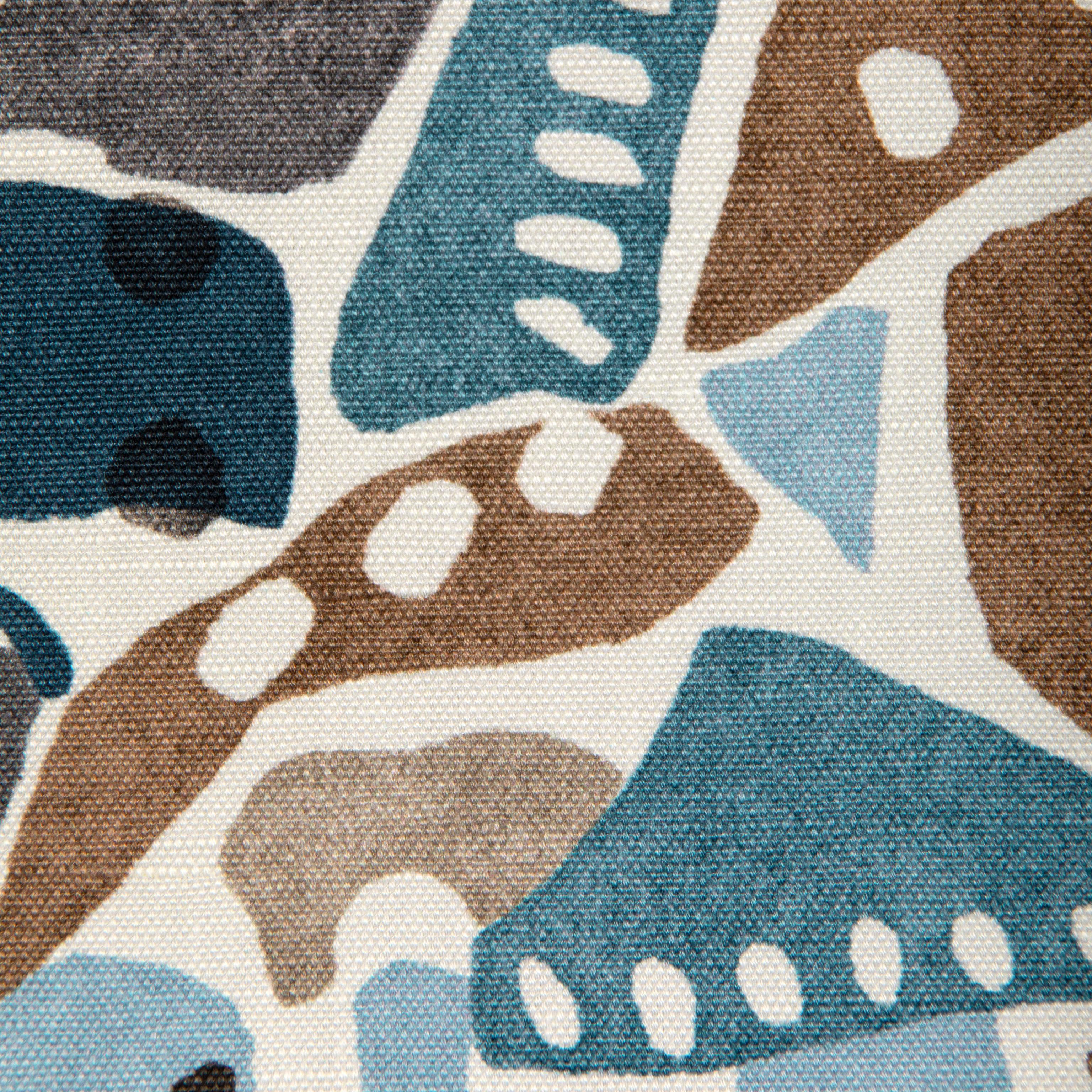 Lee Jofa Chrystie Print Denim/Slate Fabric - Image 3