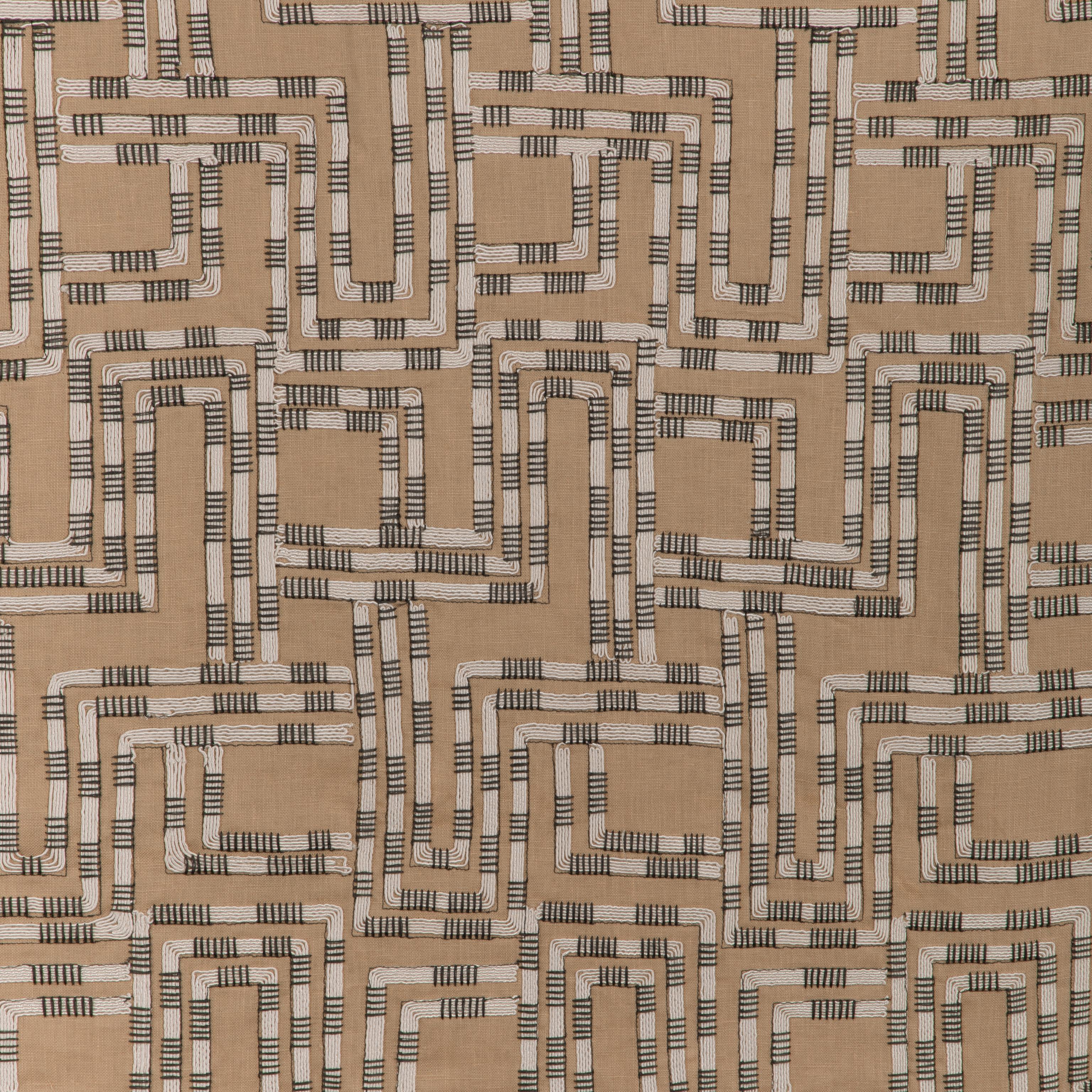 Lee Jofa Circuit Emb Buff Drapery Fabric