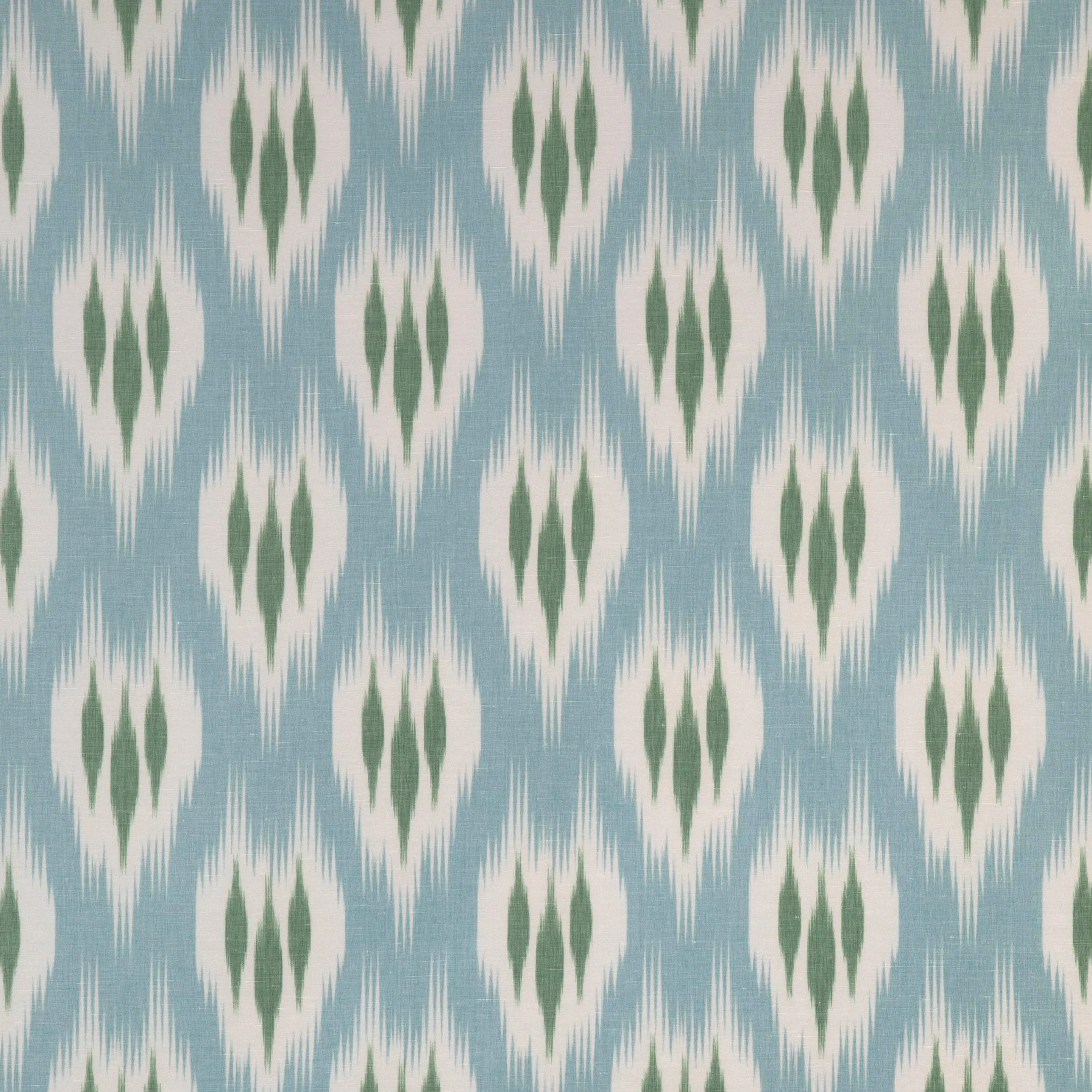 Lee Jofa Clare Print Sea Drapery Fabric - Image 2