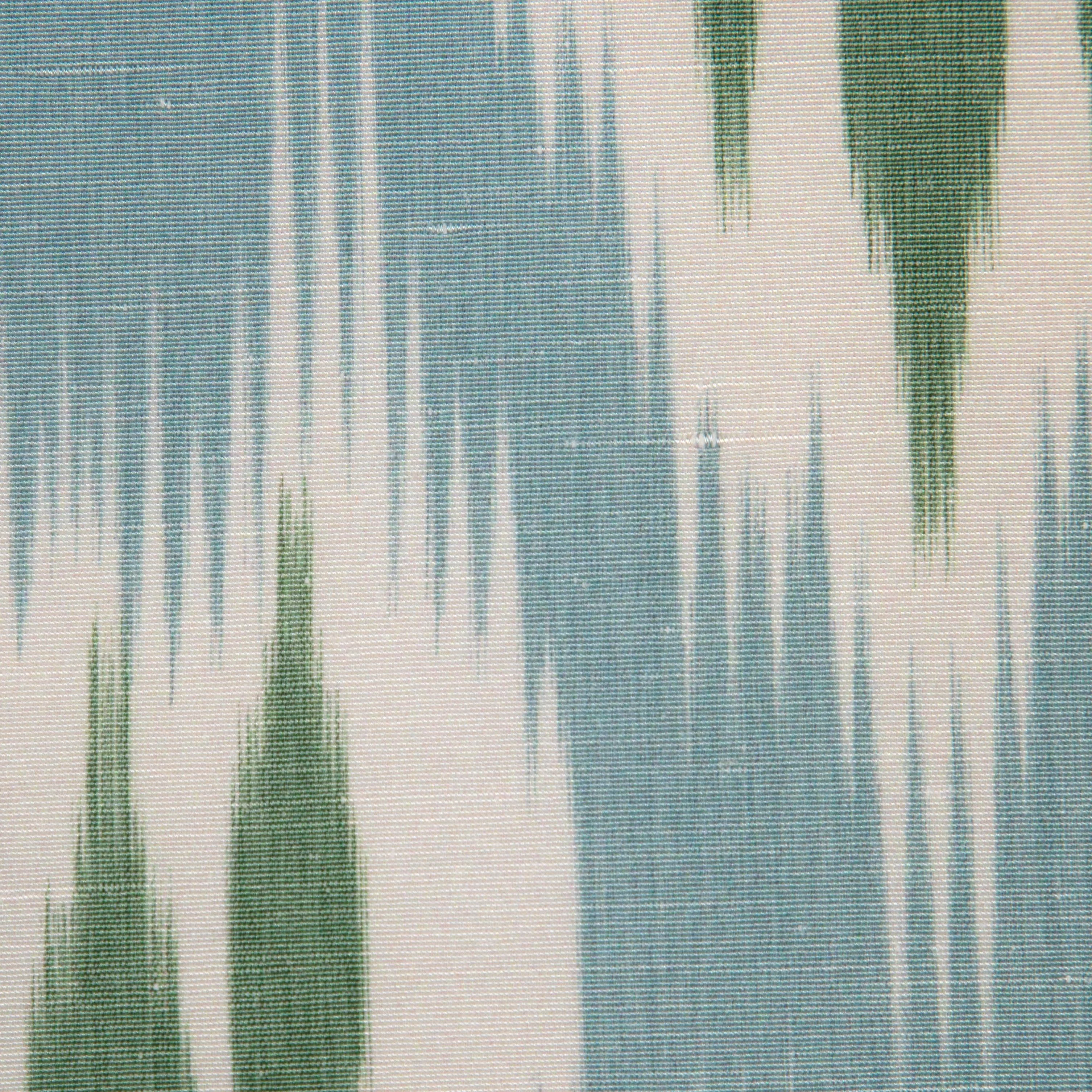 Lee Jofa Clare Print Sea Drapery Fabric - Image 3