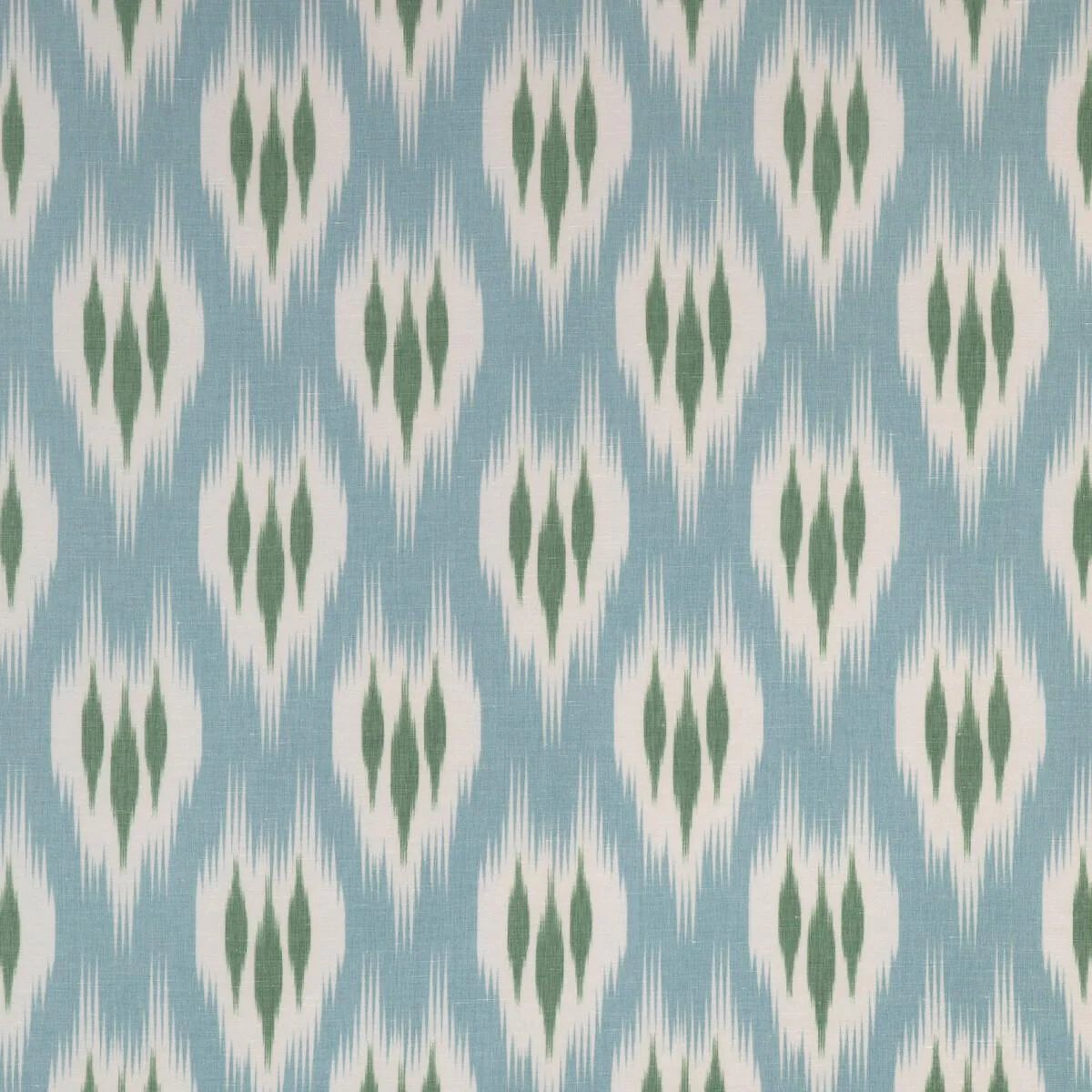 Lee Jofa Clare Print Sea Drapery Fabric - Image 5