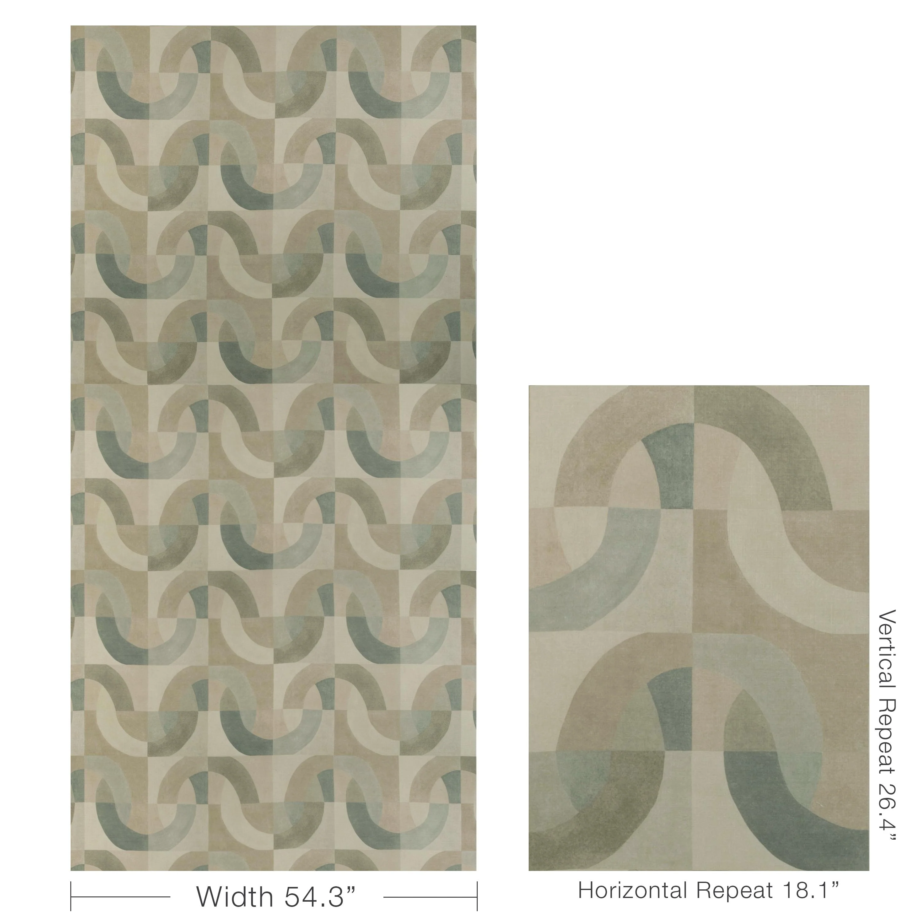 Lee Jofa Colonnade Parchment Fabric - Image 5