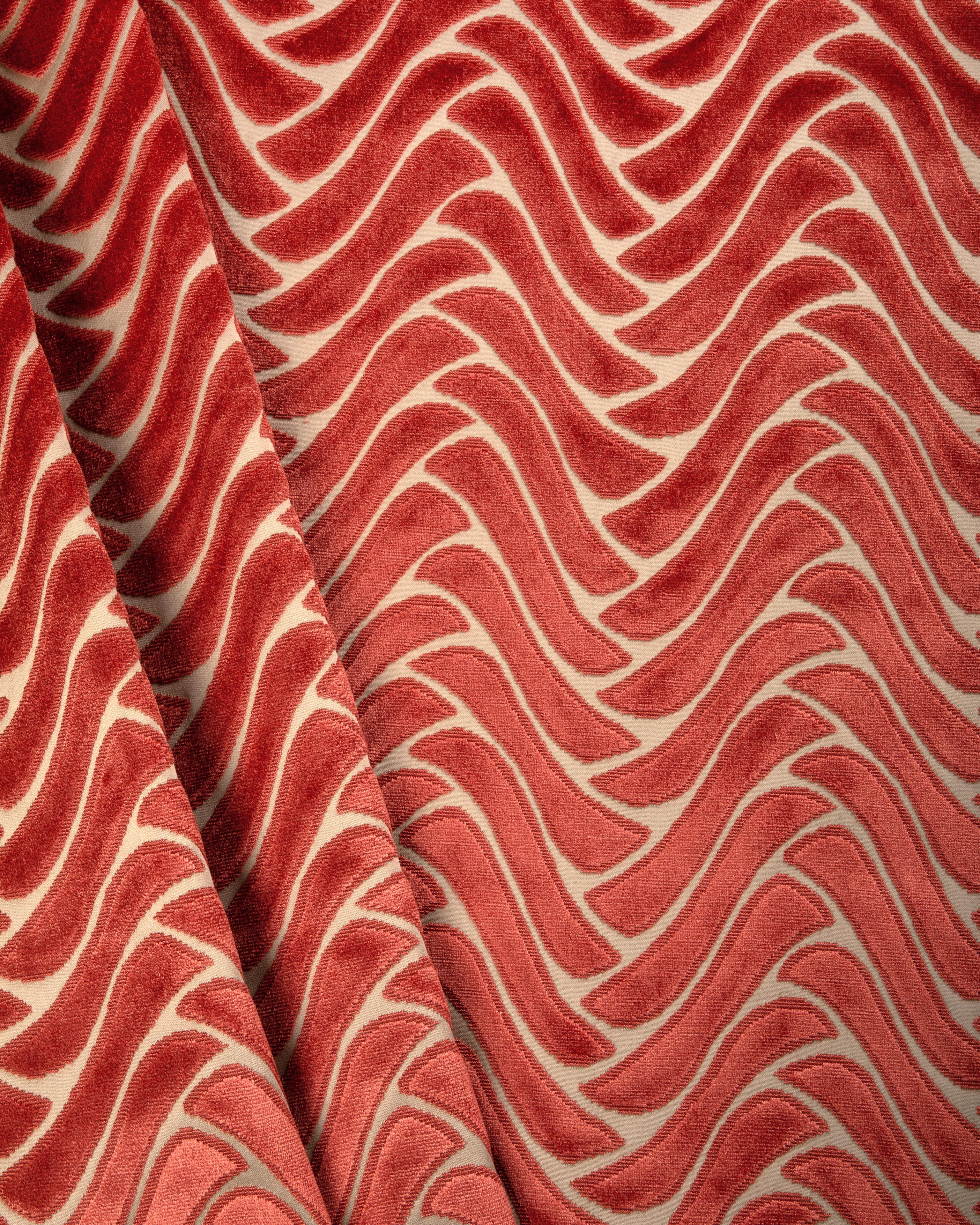 Lee Jofa Crosby Velvet Spice Upholstery Fabric - Image 4