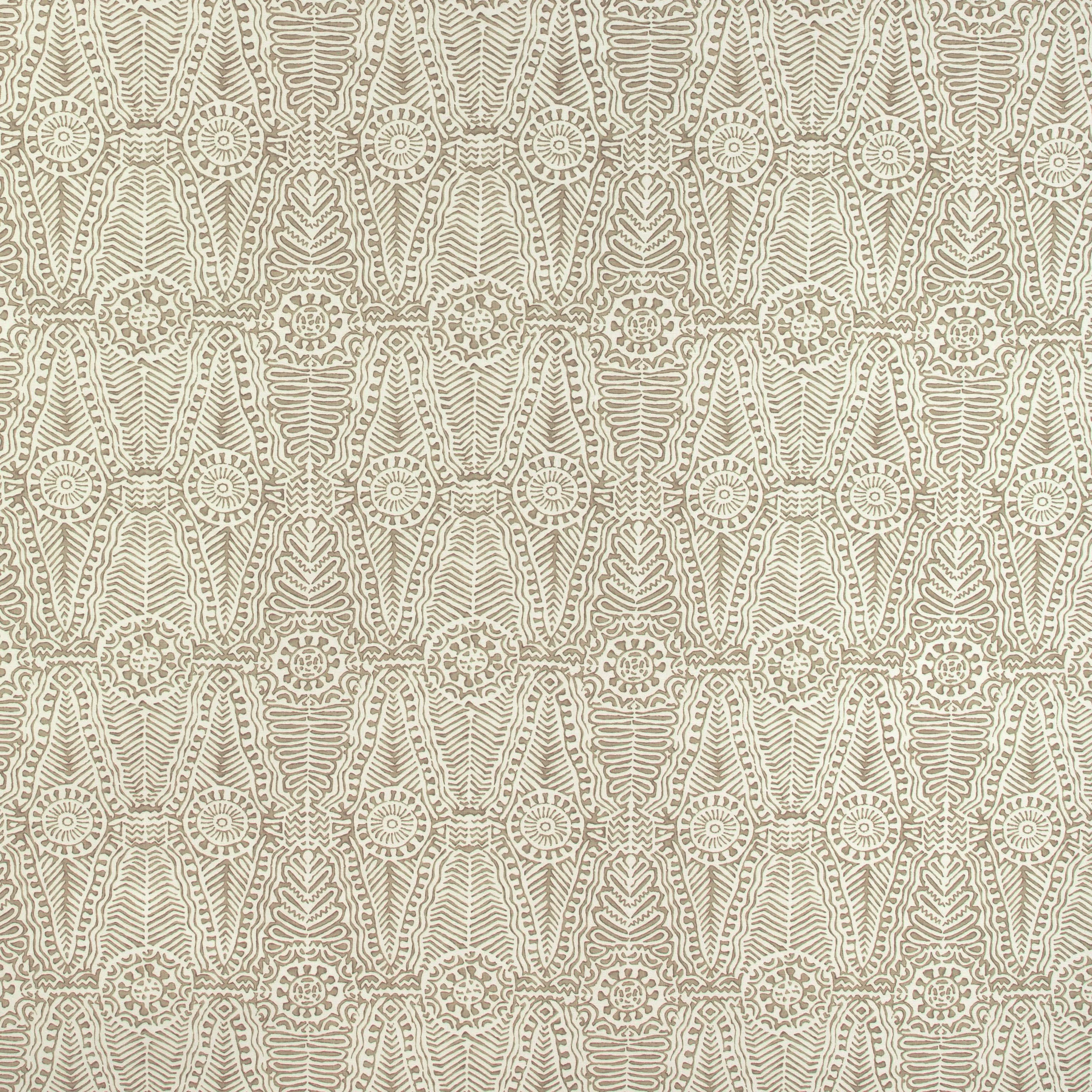 Lee Jofa Drayton Print Buff Fabric - Image 2