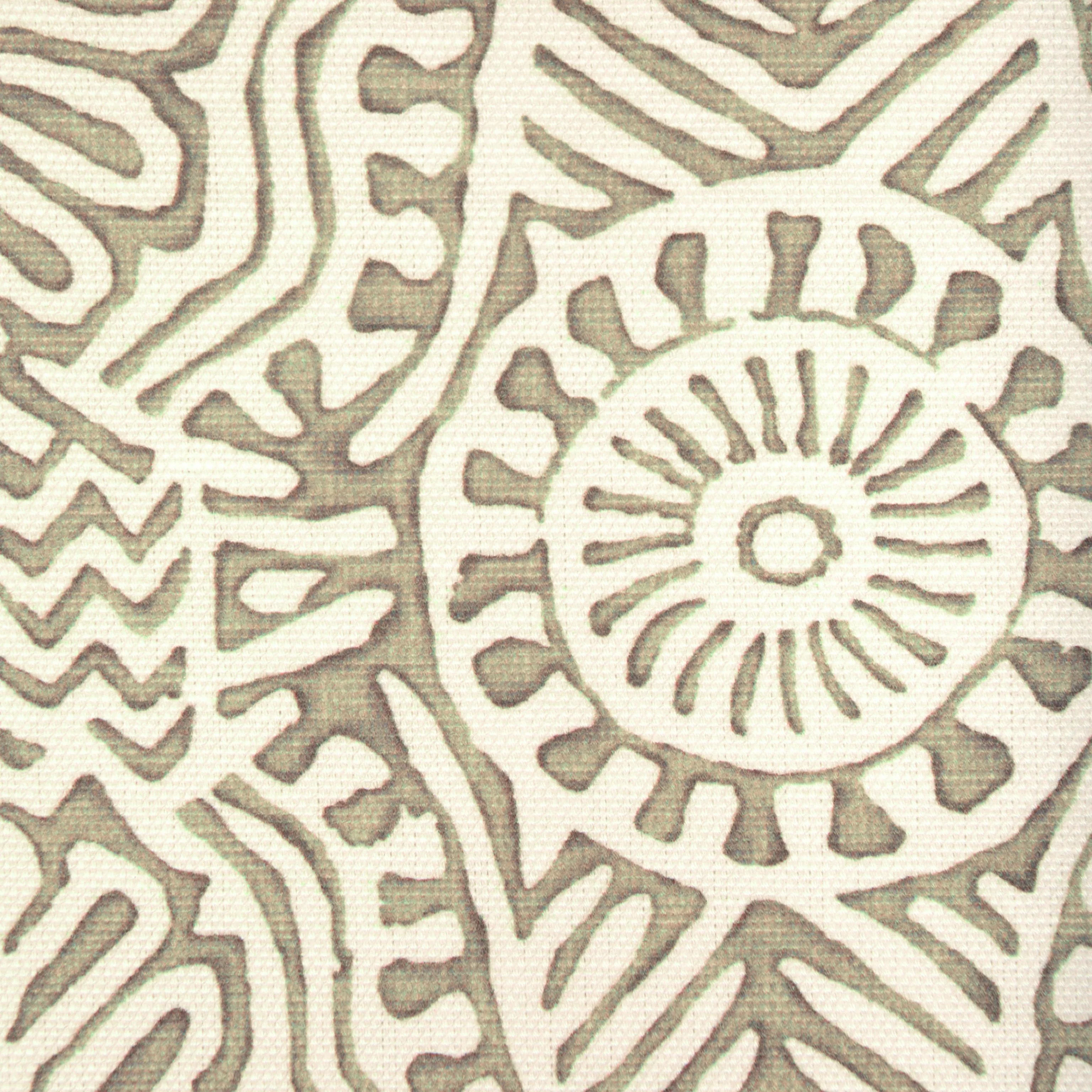 Lee Jofa Drayton Print Buff Fabric - Image 3