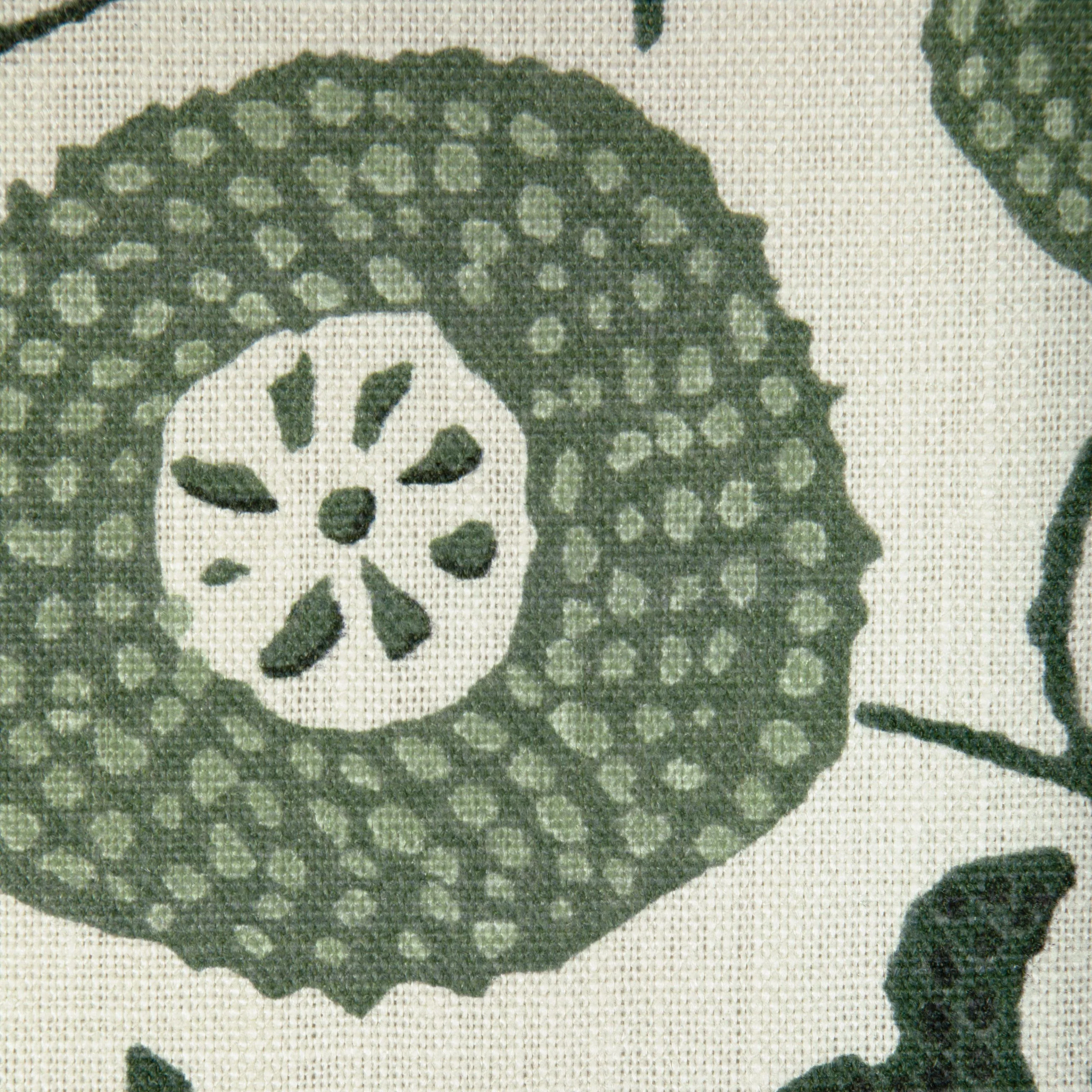 Lee Jofa Eldora Print Juniper/Leaf Fabric - Image 3