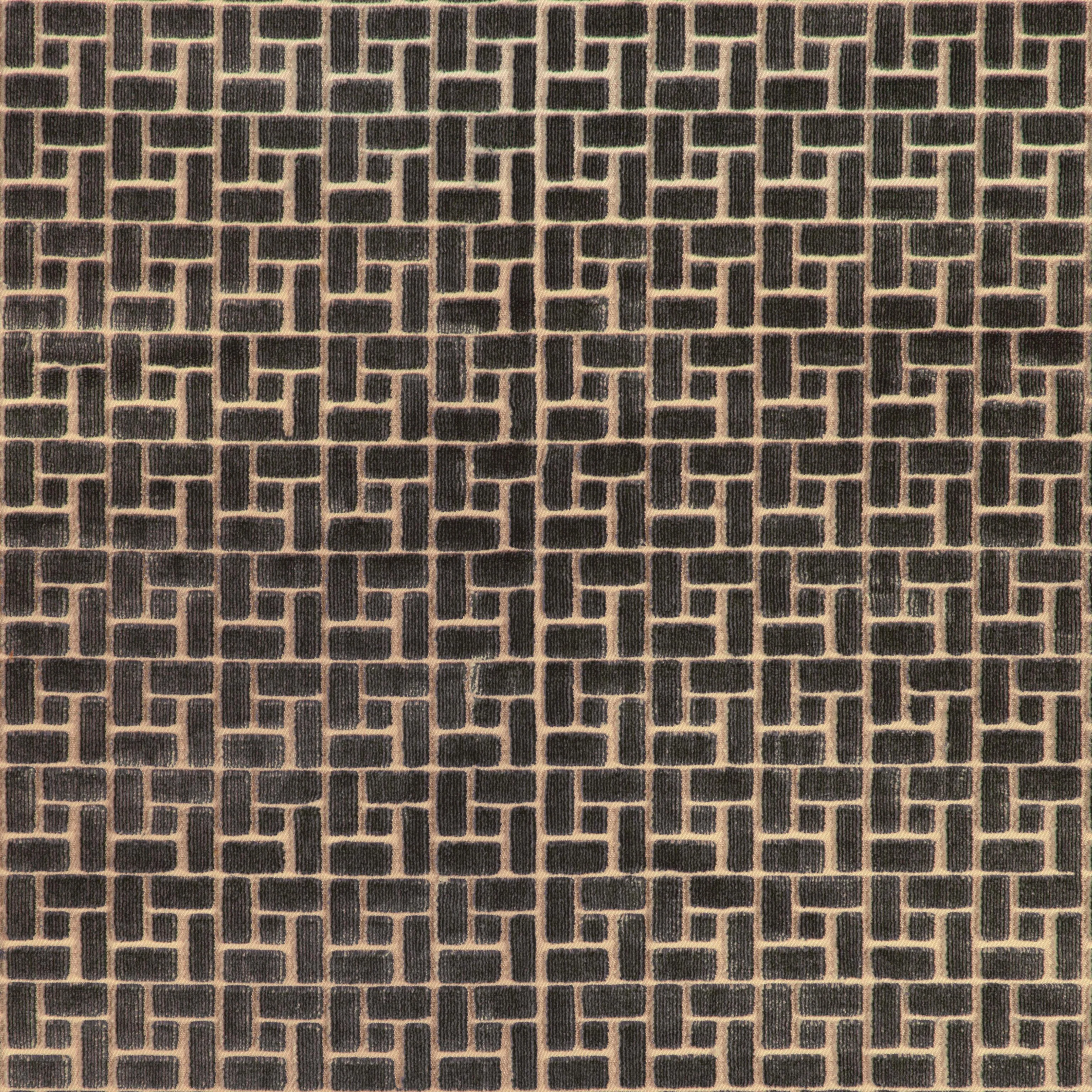 Lee Jofa Fieldstone Velvet Domino Upholstery Fabric
