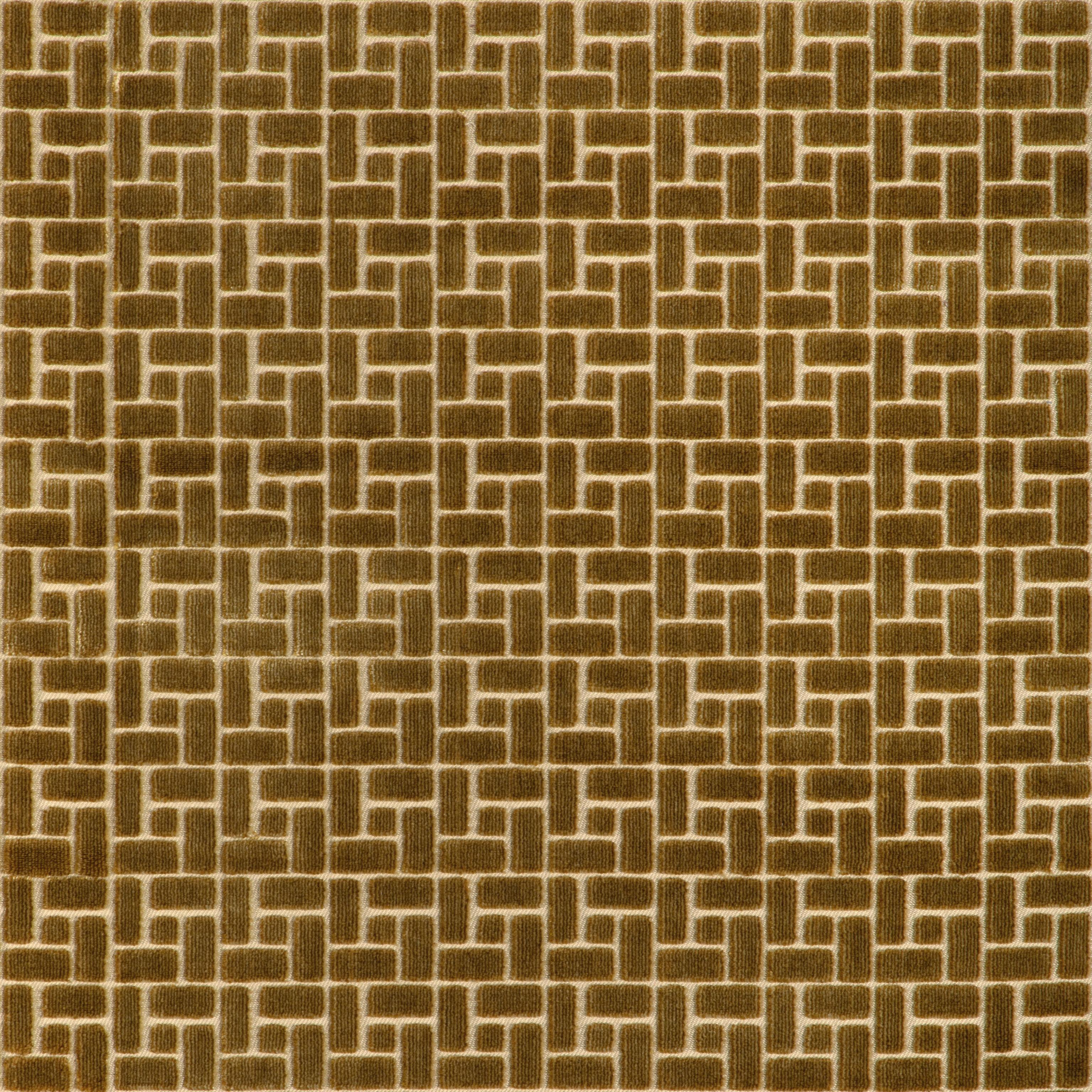 Lee Jofa Fieldstone Velvet Gold Upholstery Fabric - Image 2