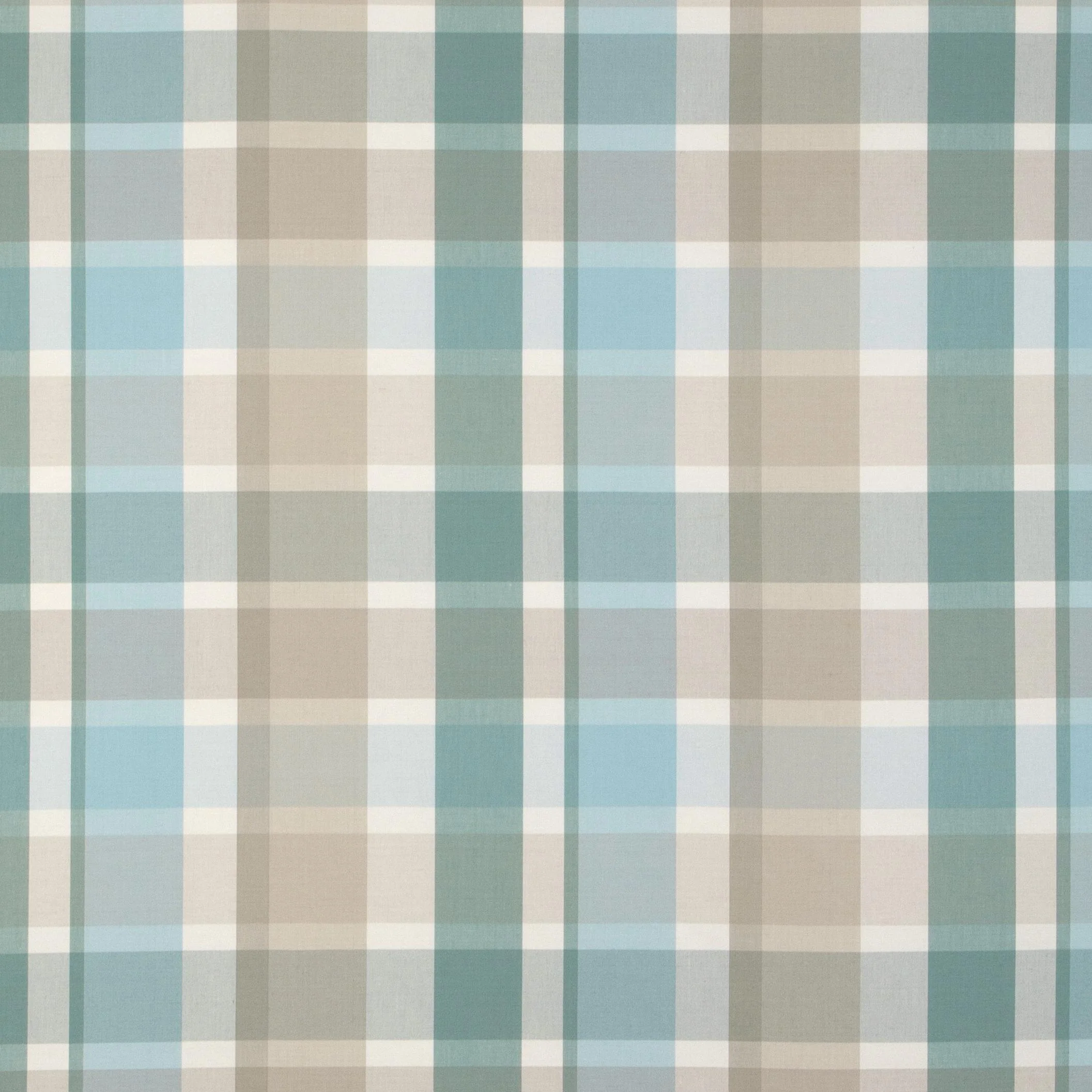 Lee Jofa Fisher Plaid Sky/Stone Fabric