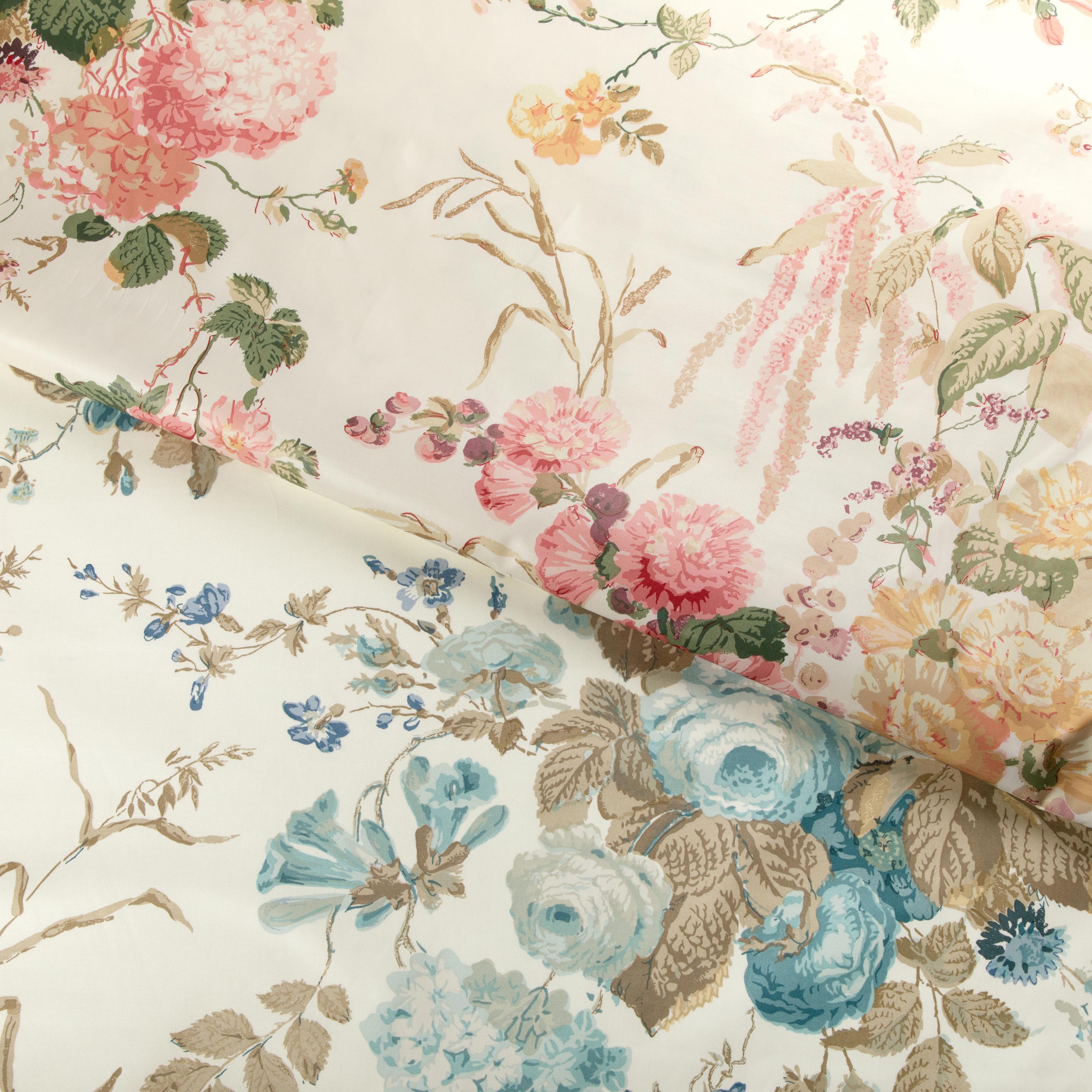 Lee Jofa Floral Bouquet Pink/Ivy Fabric - Image 6