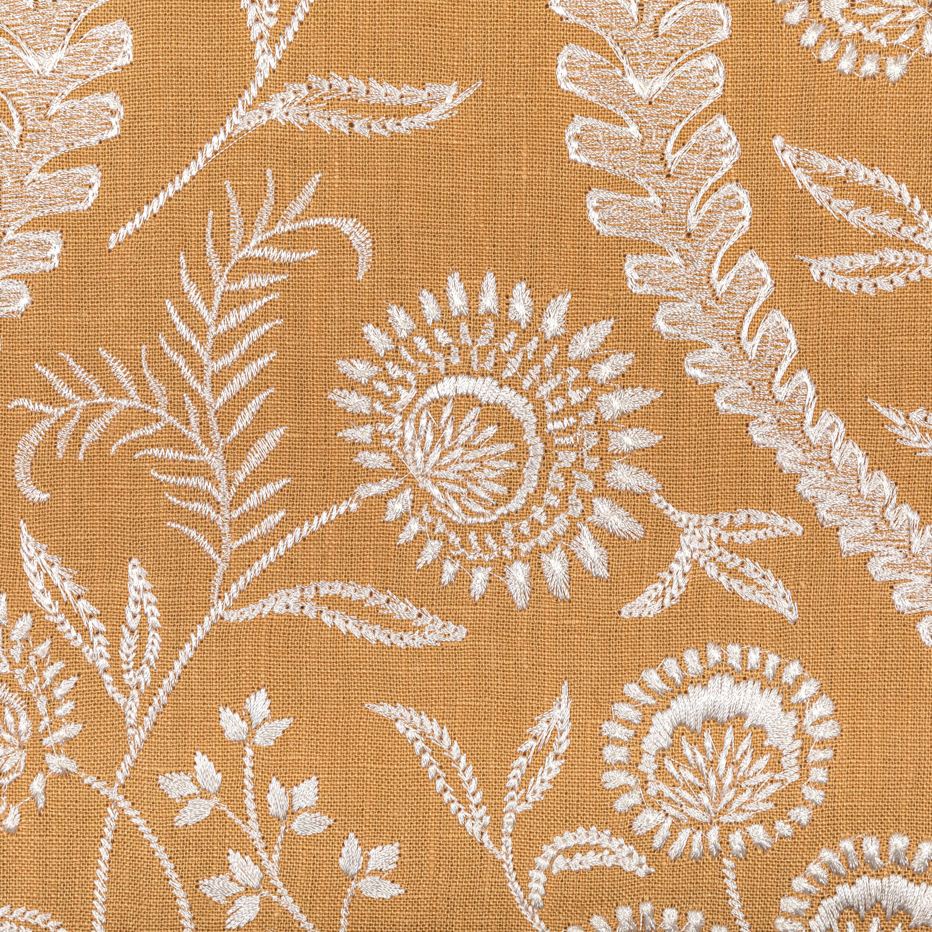 Lee Jofa Floriblanca Golden Fabric - Image 3