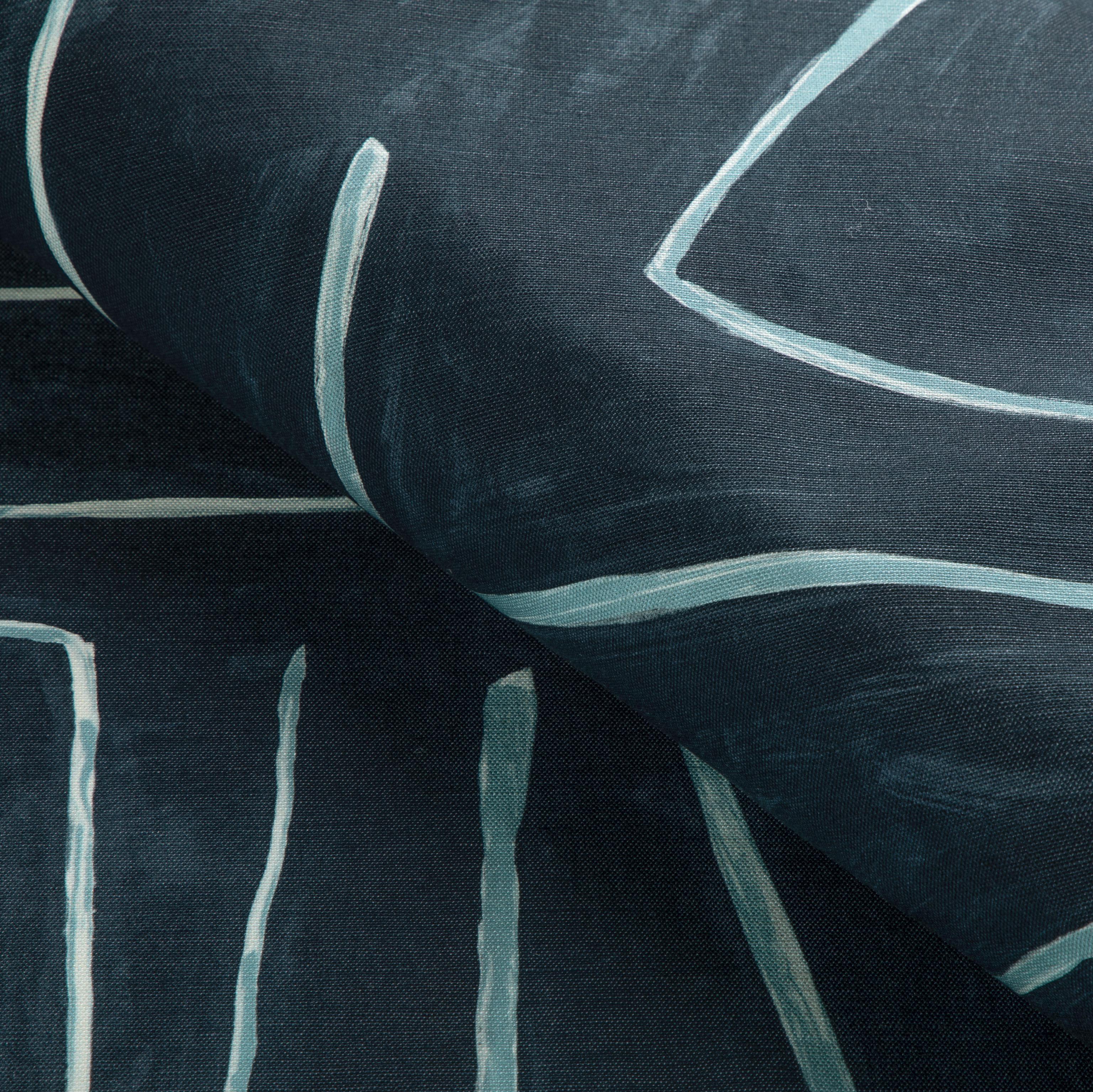 Lee Jofa Graffito Navy Fabric - Image 4