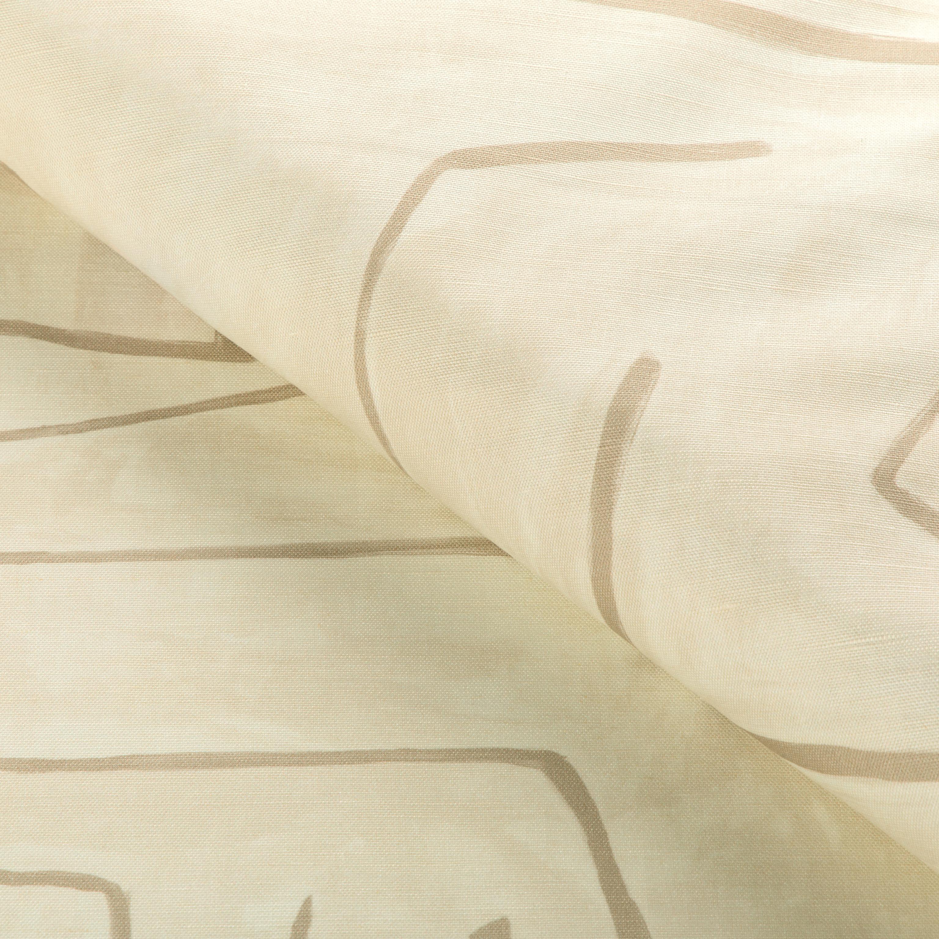 Lee Jofa Graffito Parchment Fabric - Image 4