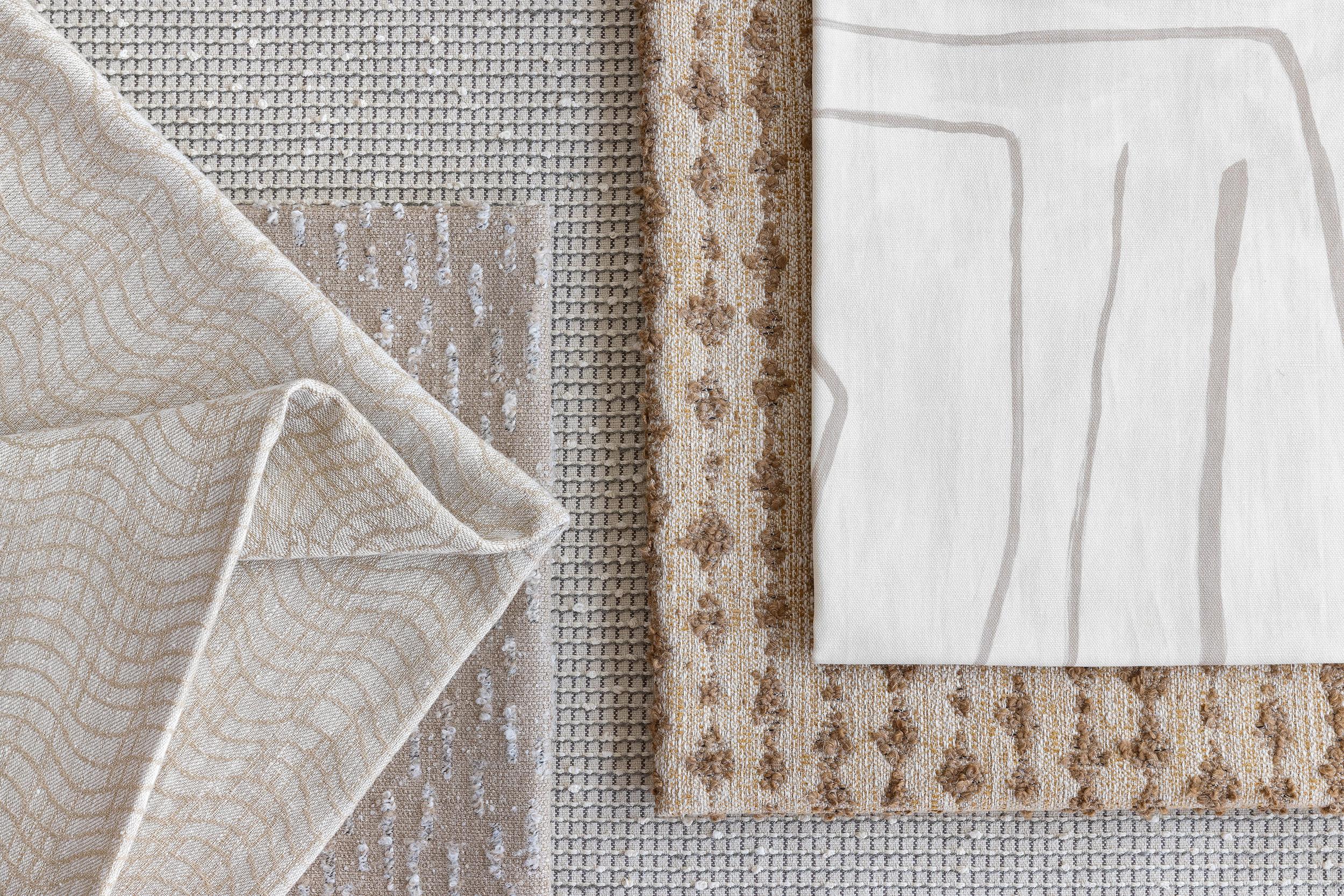 Lee Jofa Graffito Parchment Fabric - Image 5