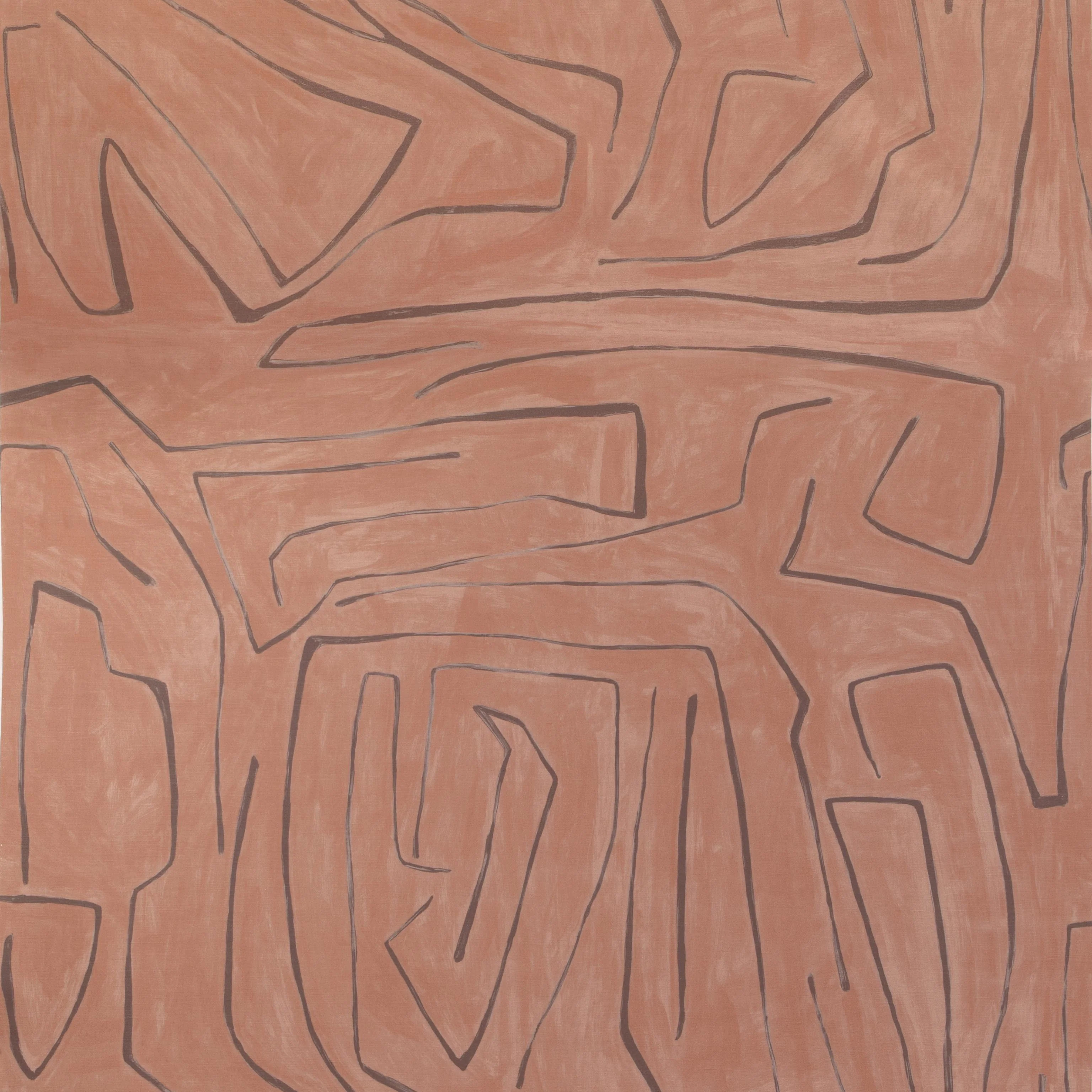 Lee Jofa Graffito Rosa Fabric