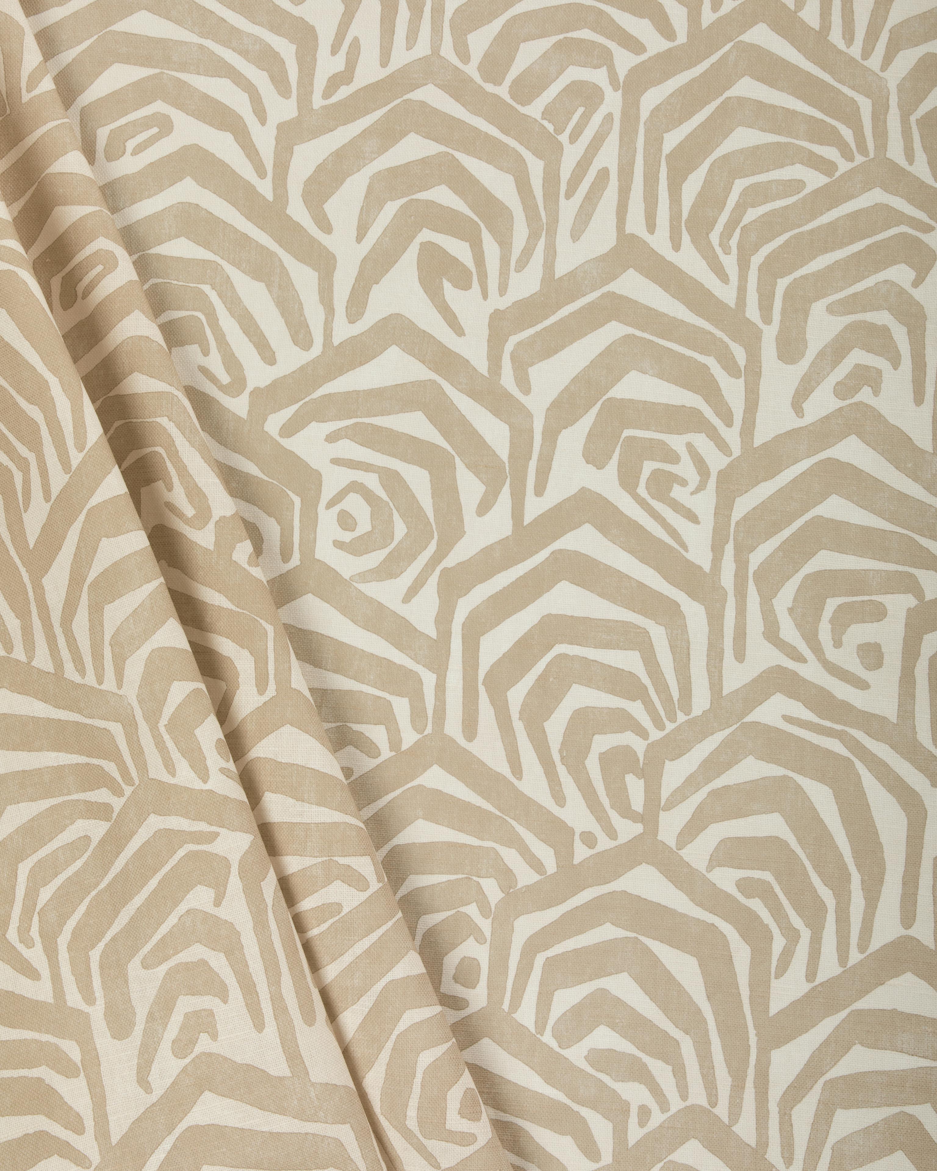 Lee Jofa Greene Print Buff Fabric - Image 4