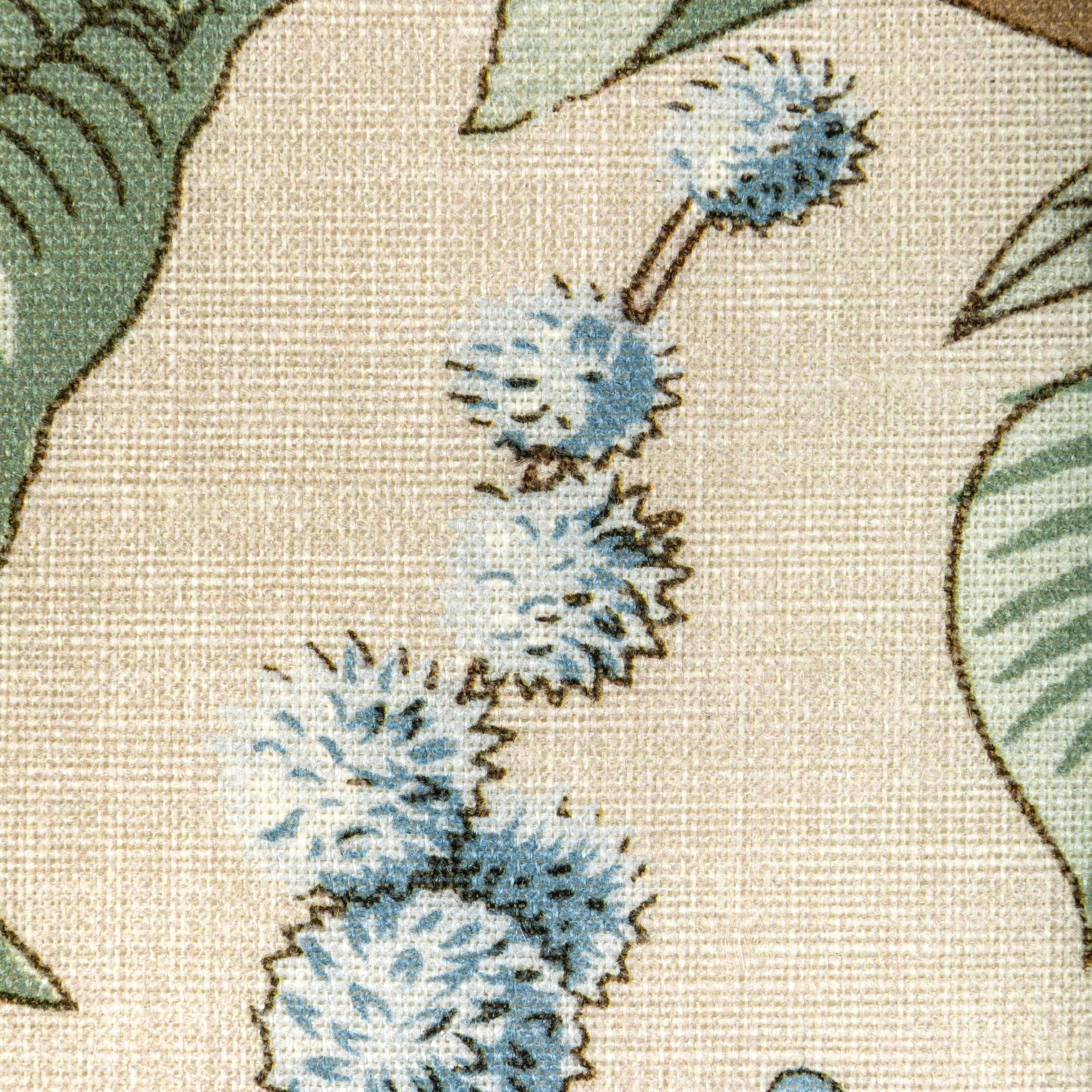 Lee Jofa Greenfield Print Sky Fabric - Image 3