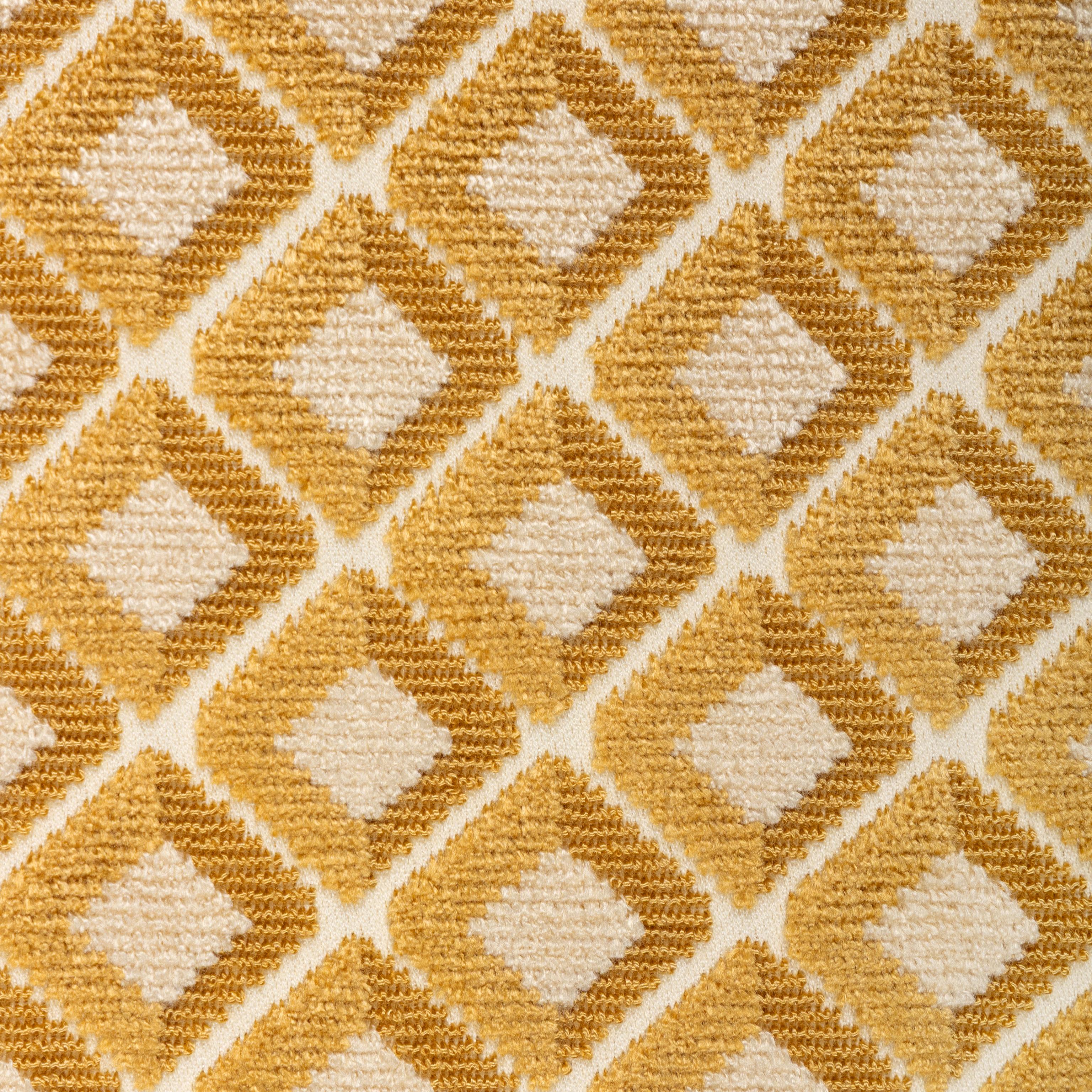 Lee Jofa Greenwich Velvet Gold Upholstery Fabric - Image 3