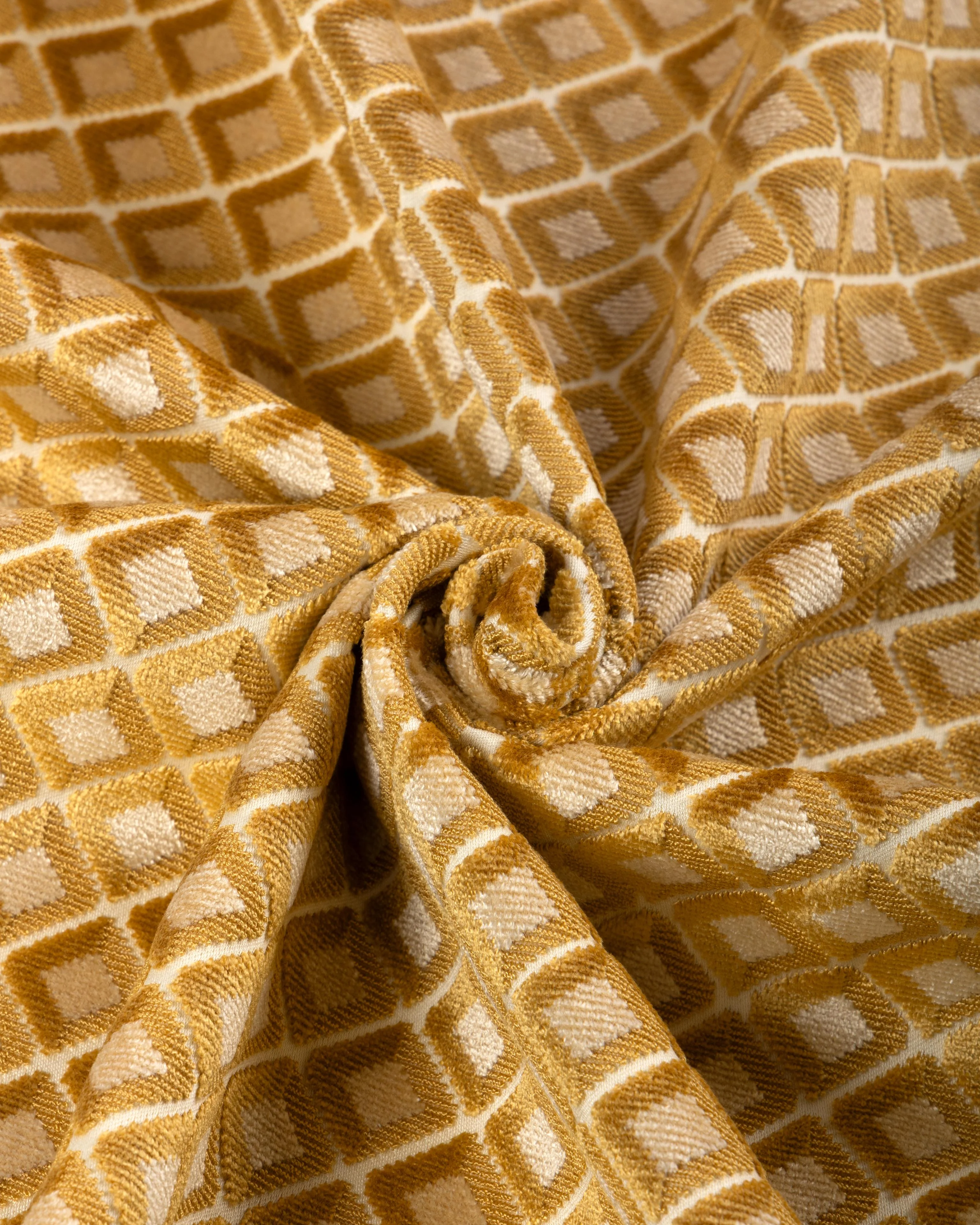 Lee Jofa Greenwich Velvet Gold Upholstery Fabric - Image 4