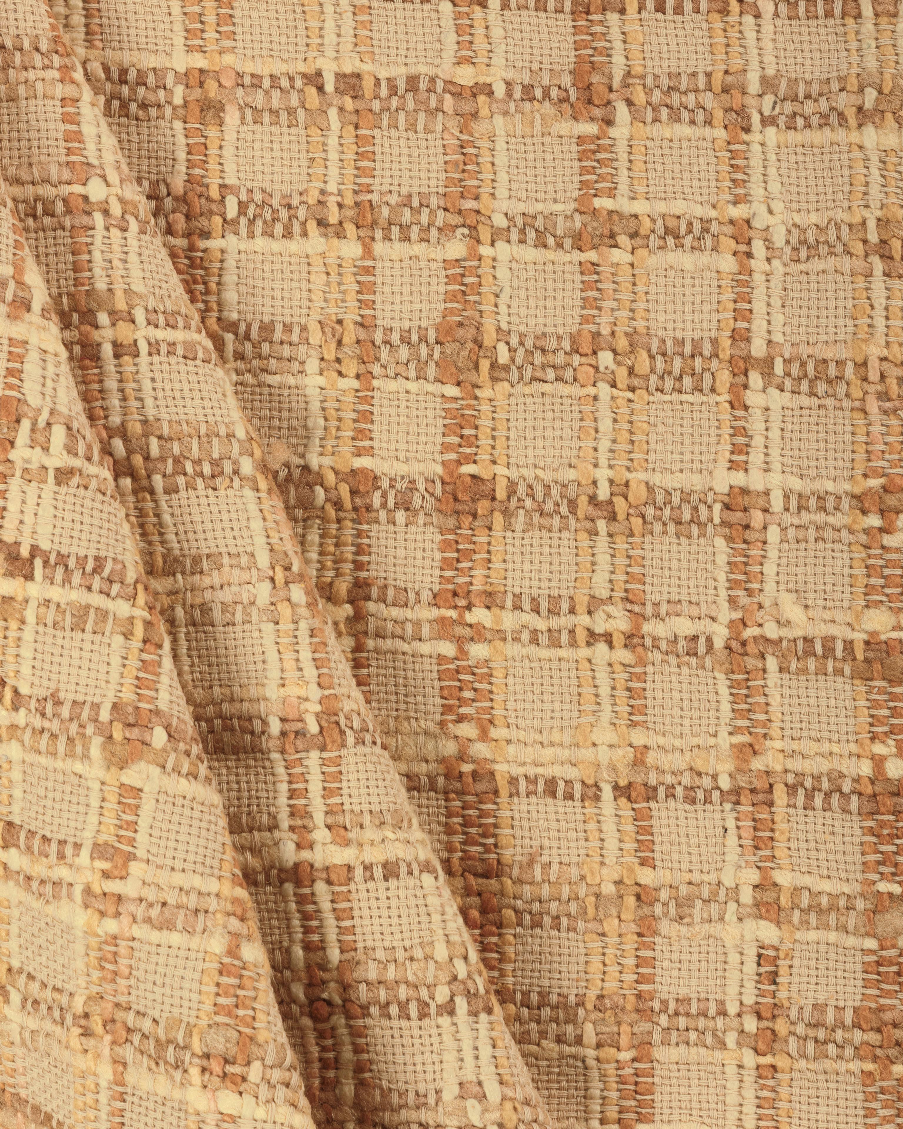 Lee Jofa Grid Clay Drapery Fabric - Image 4