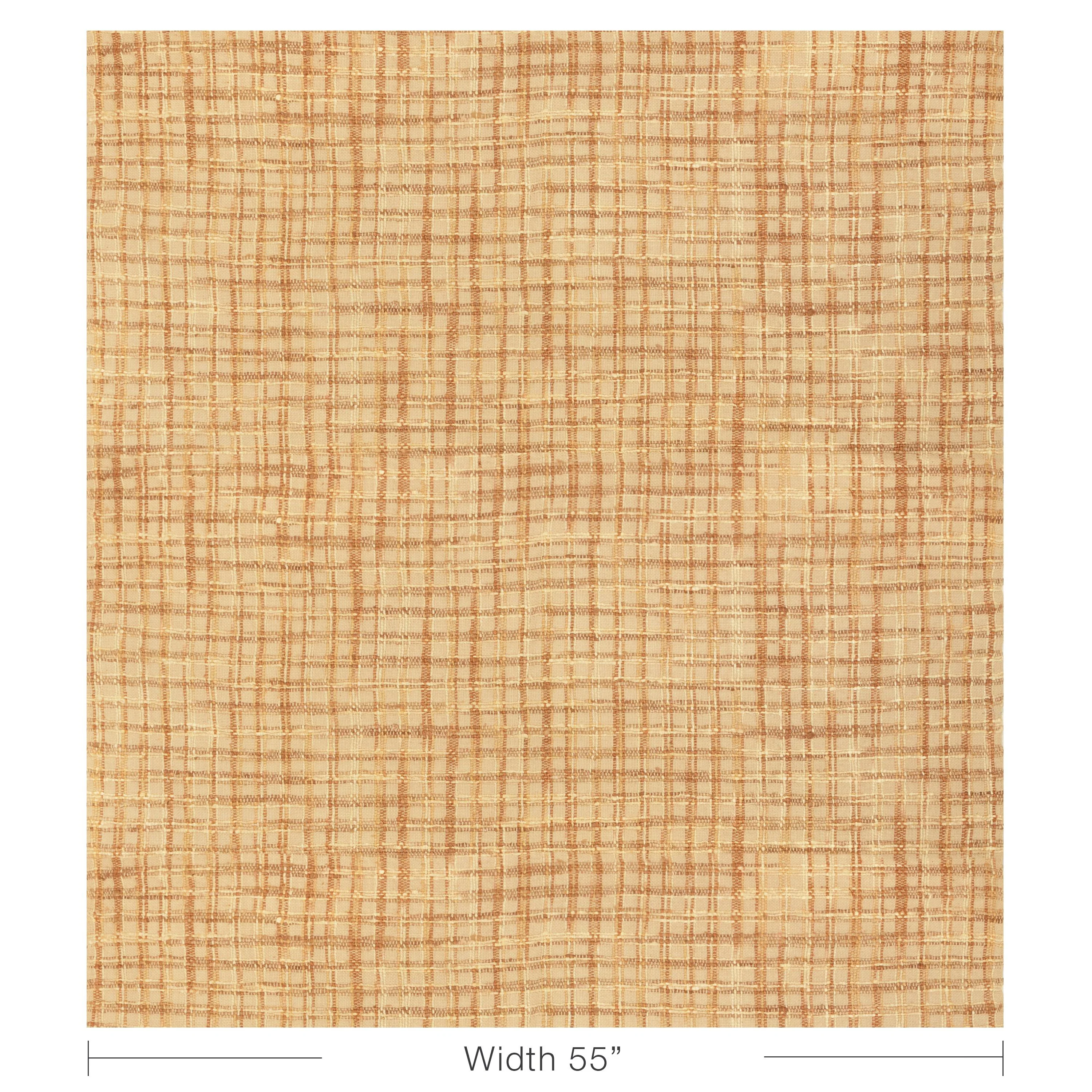 Lee Jofa Grid Clay Drapery Fabric - Image 5